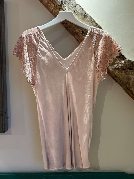 Silky Top | Pink Shimmer