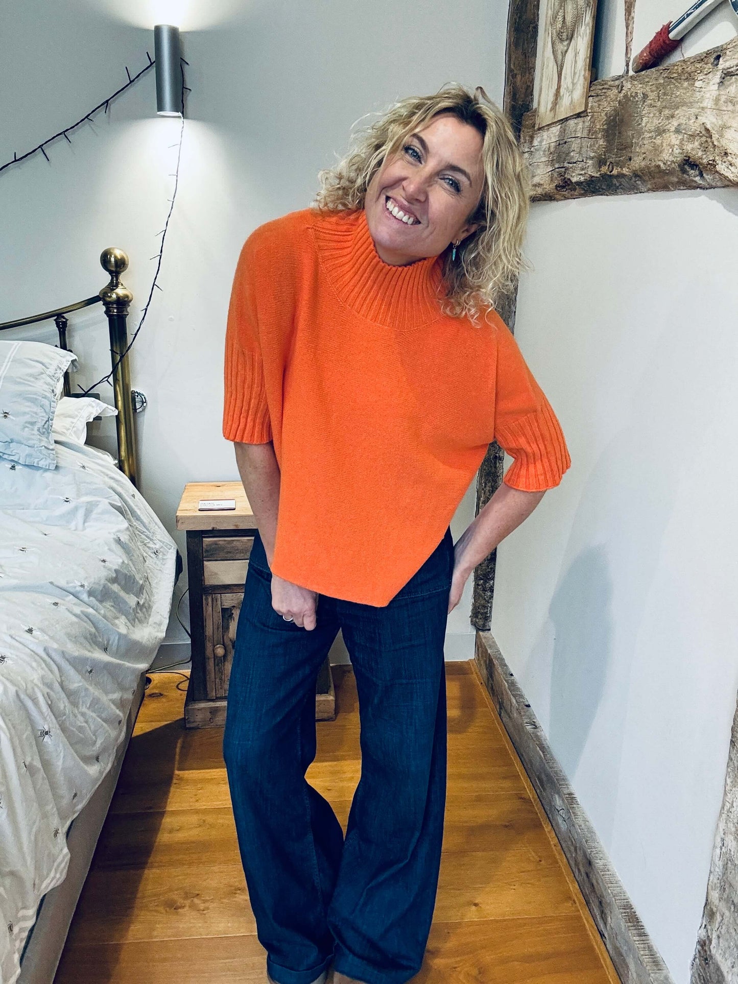 New York Knit | Orange