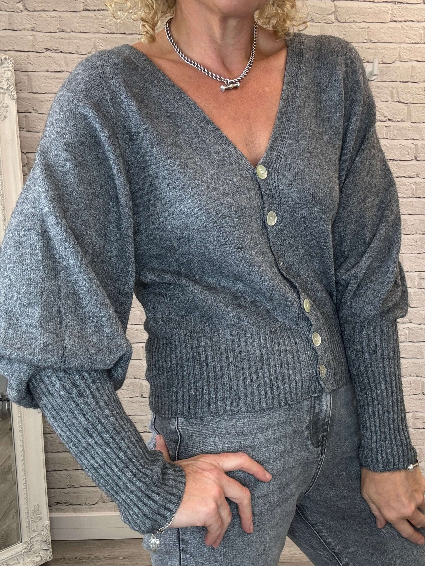Willow Cardigan | Grey