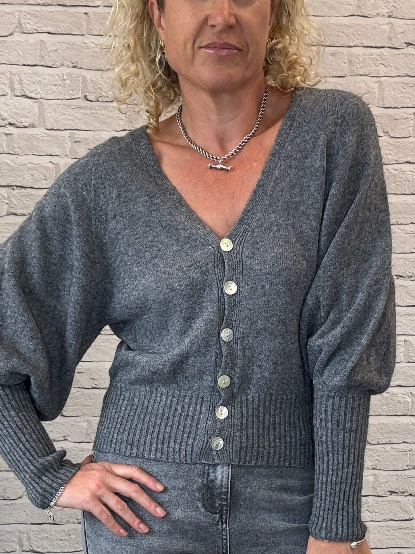Willow Cardigan | Grey