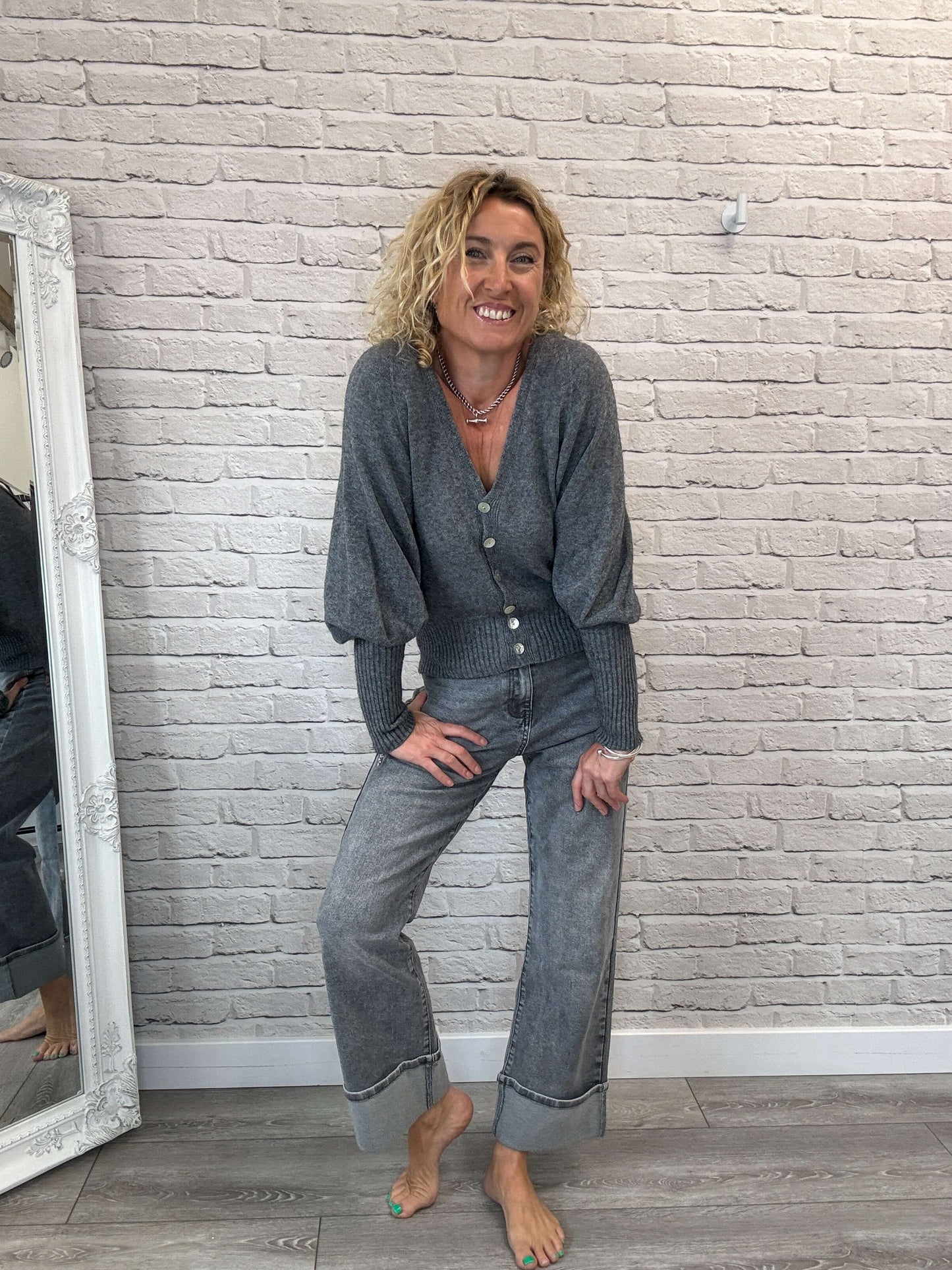Willow Cardigan | Grey