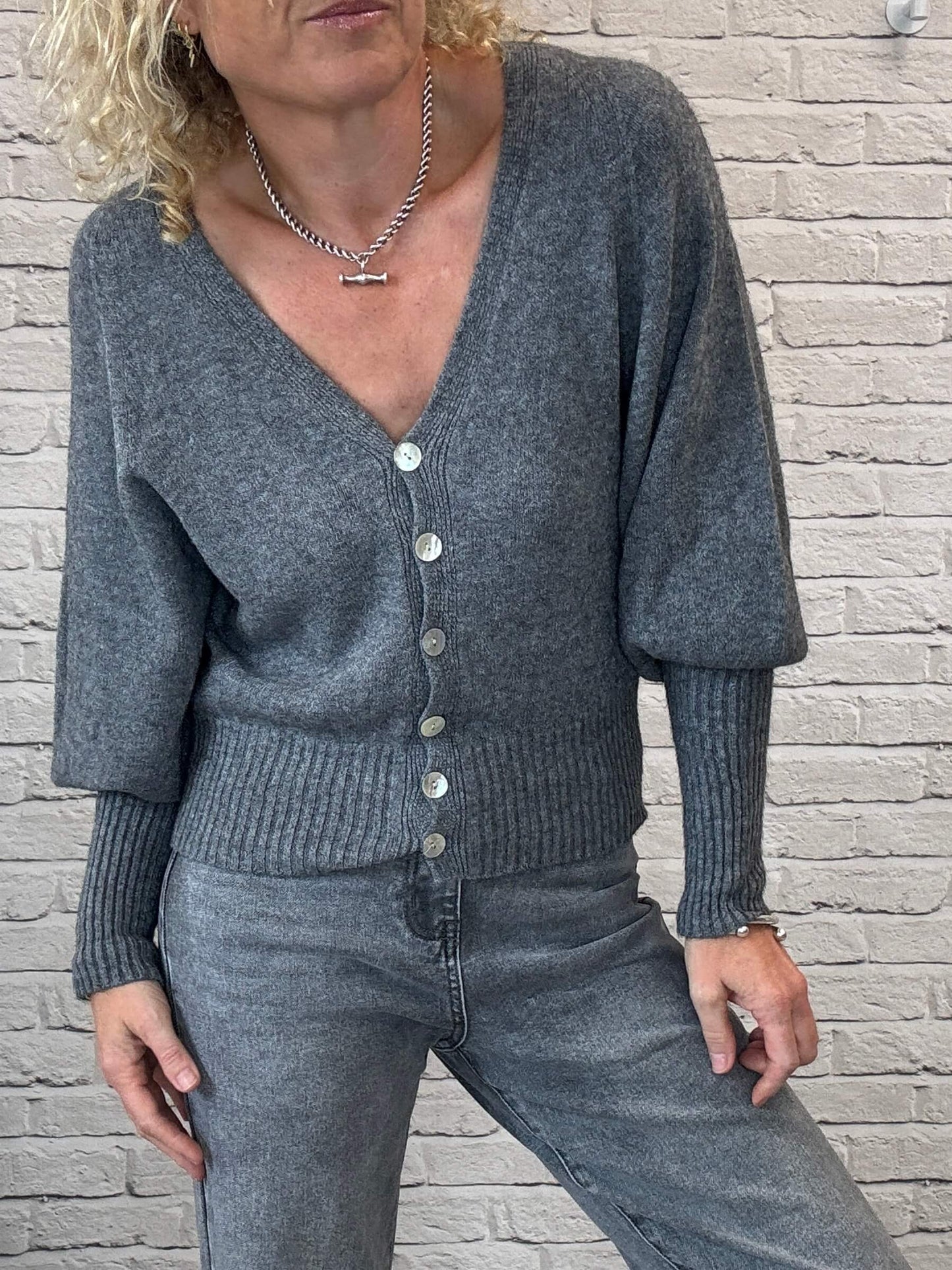 Willow Cardigan | Grey