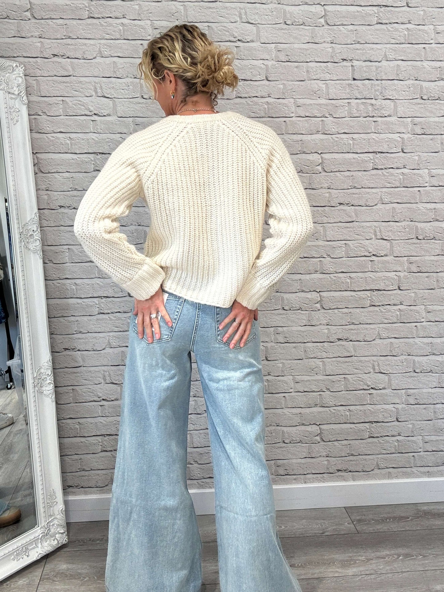 Suki Cardigan | Ecru