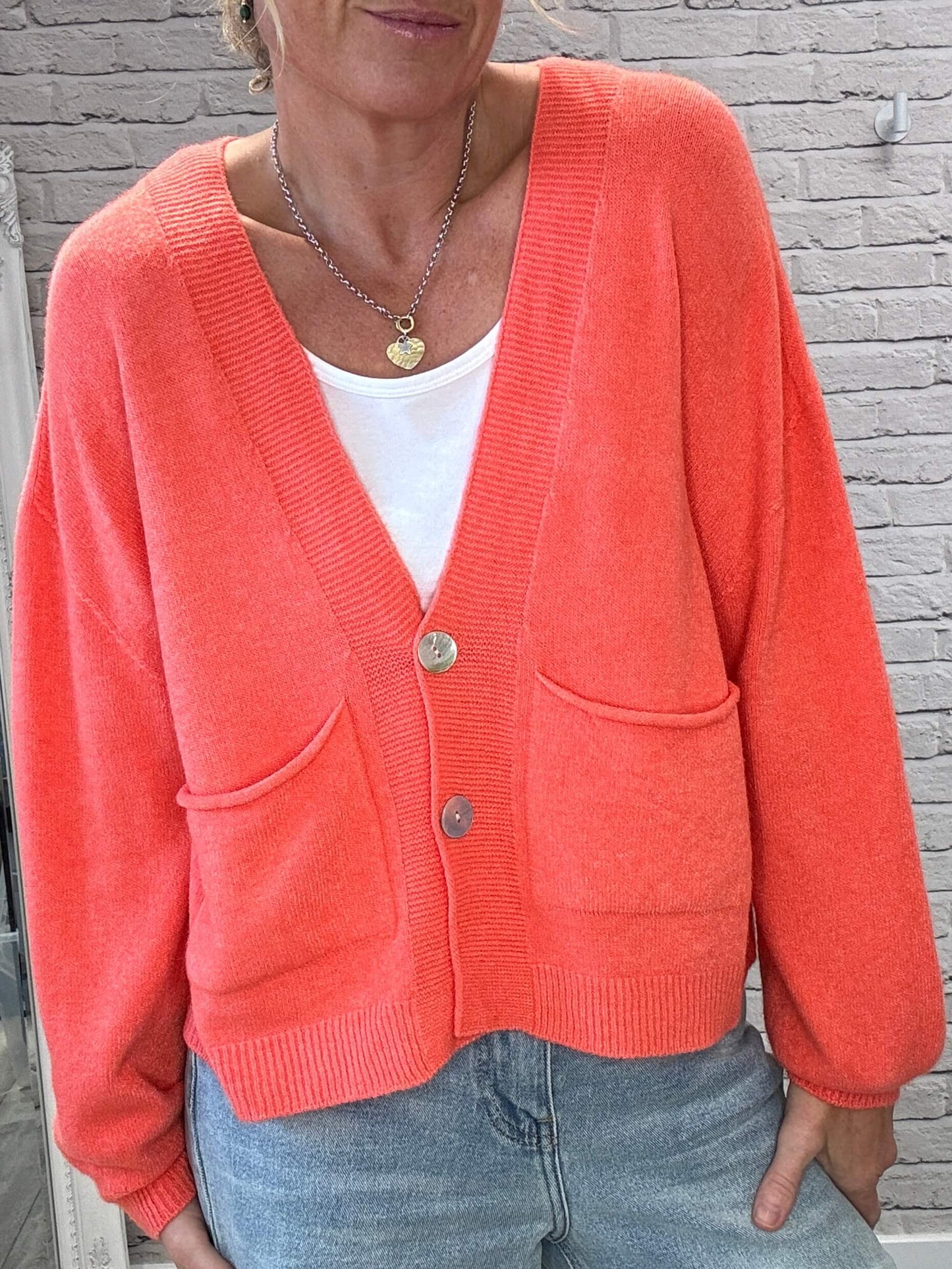 The Papa Cardigan | Watermelon (NEW)