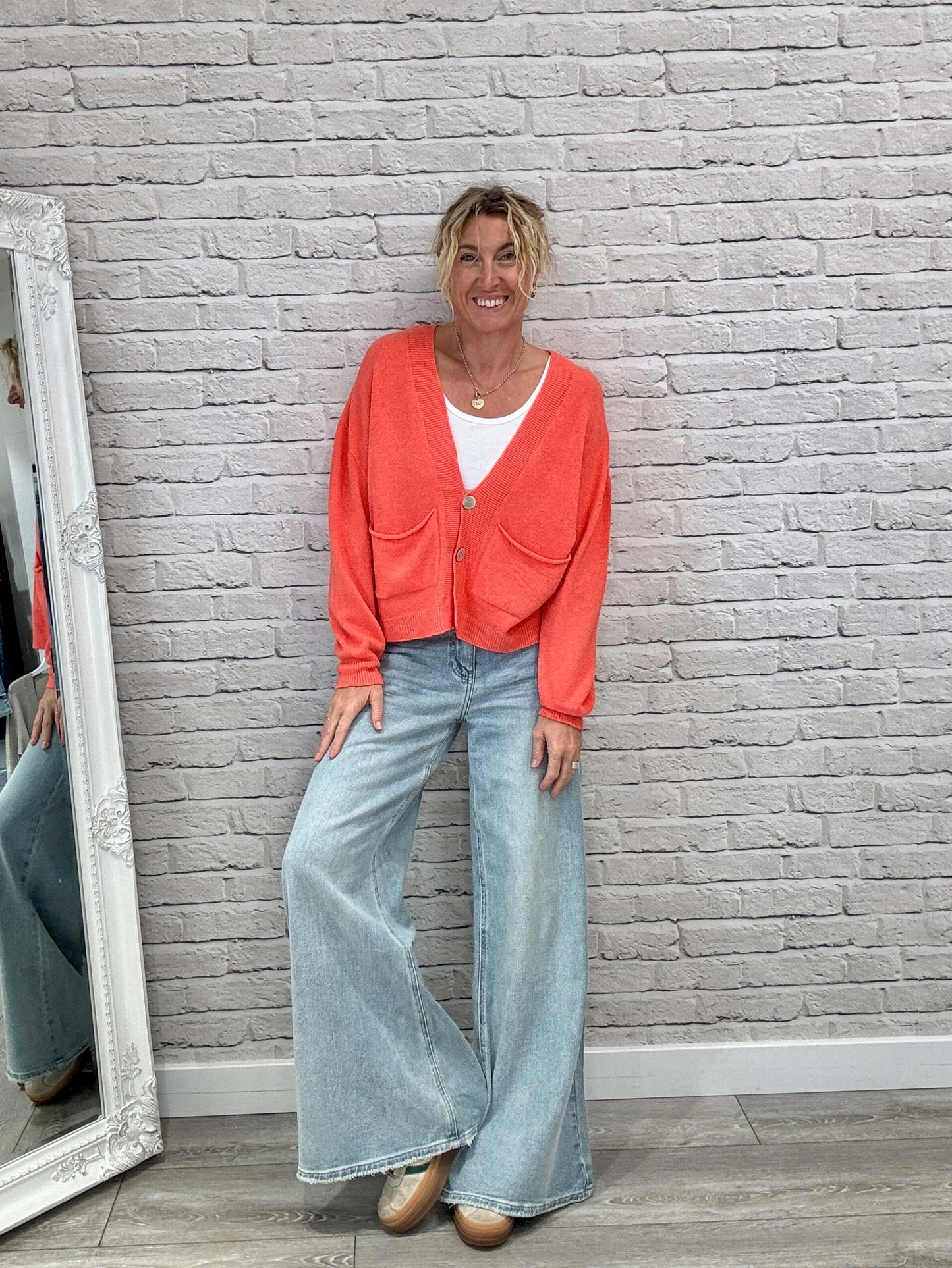 The Papa Cardigan | Watermelon (NEW)