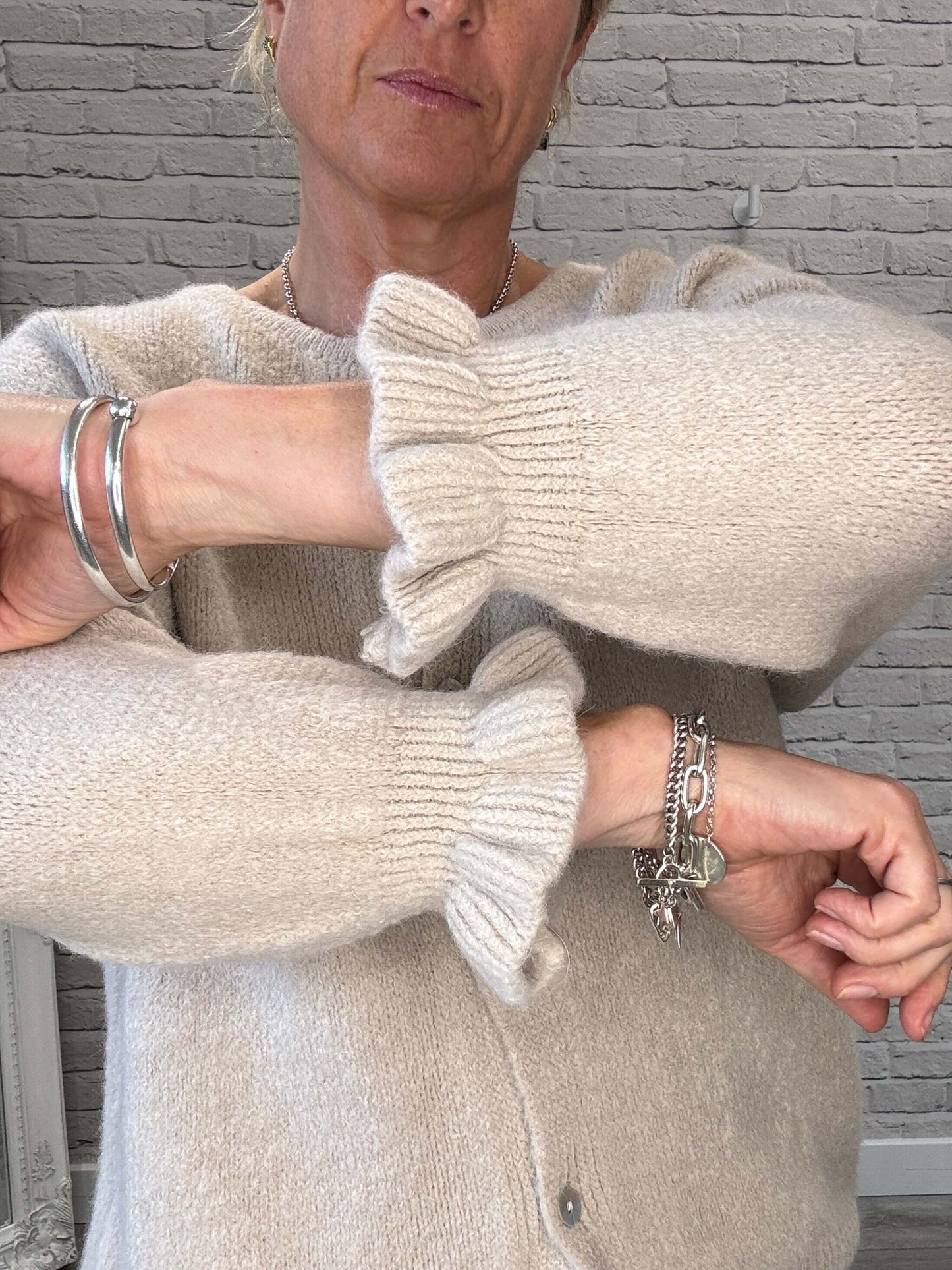Melrose Cardigan | Buff (NEW)