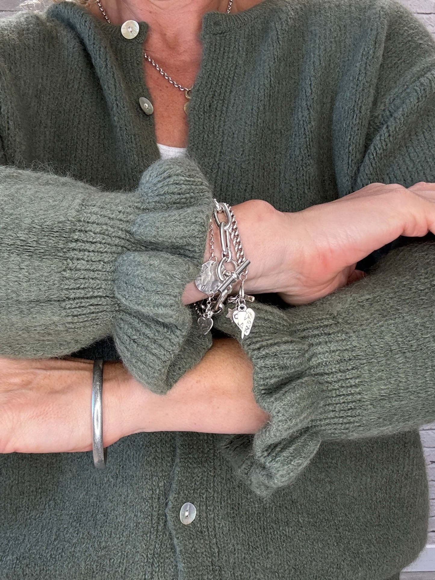 Melrose Cardigan | Sage  (NEW)