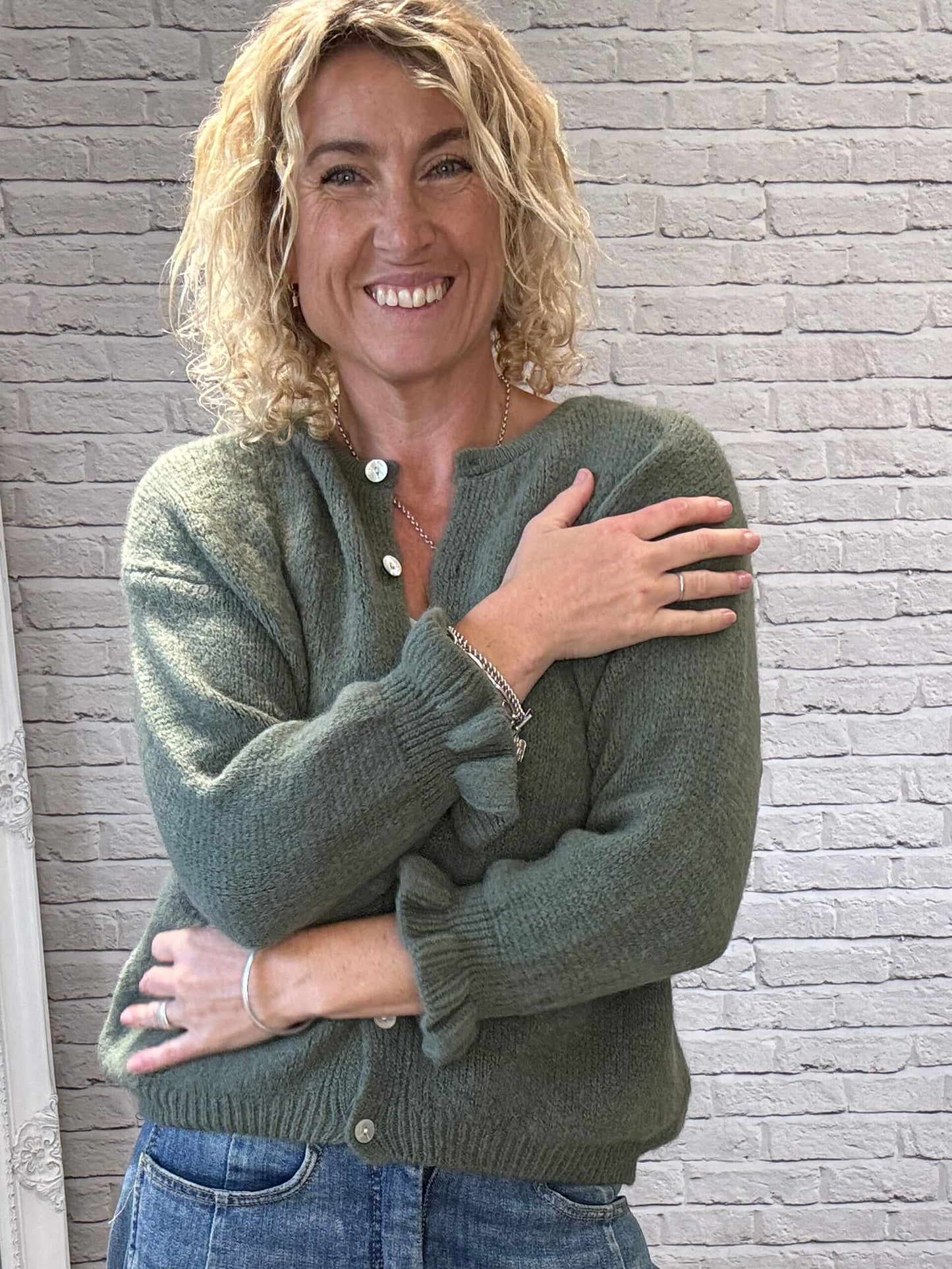 Melrose Cardigan | Sage  (NEW)