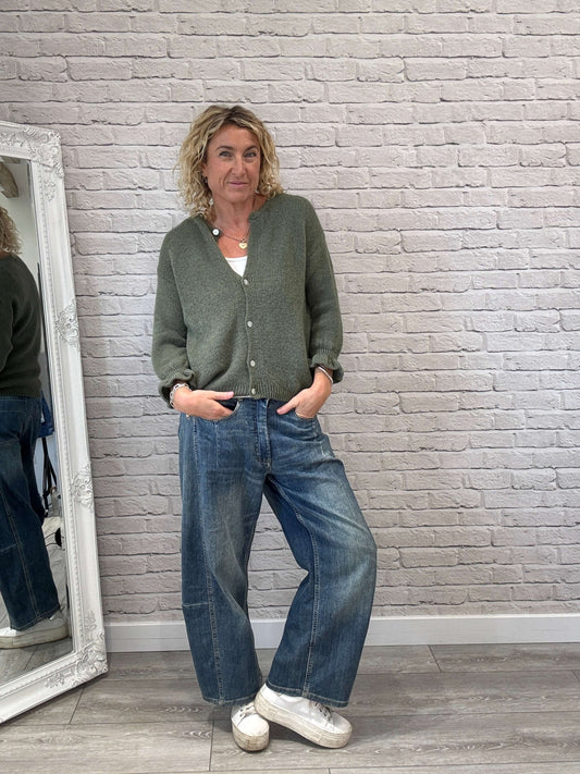 Melrose Cardigan | Sage  (NEW)