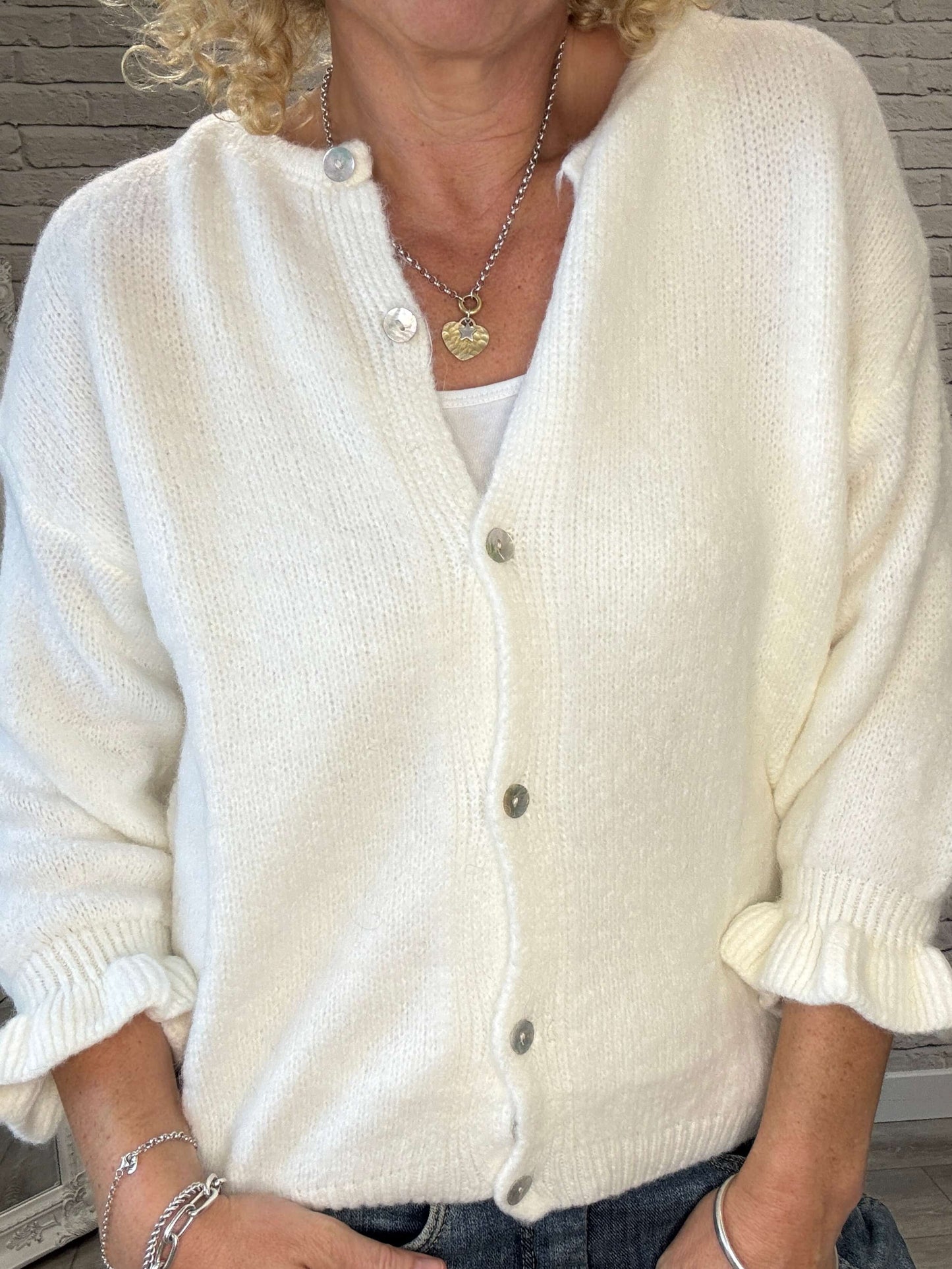 Melrose Cardigan | Winter White (NEW)