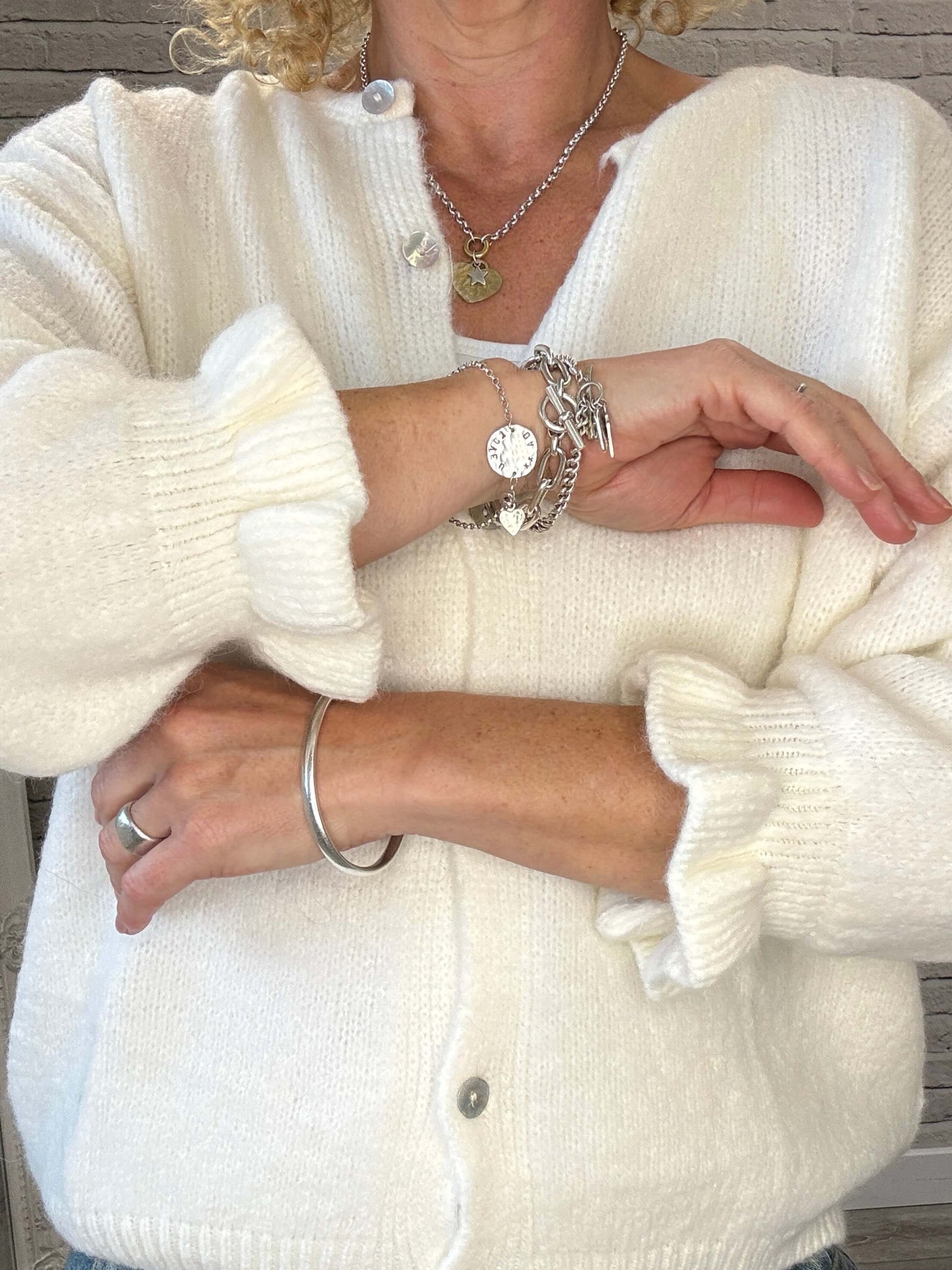 Melrose Cardigan | Winter White (NEW)