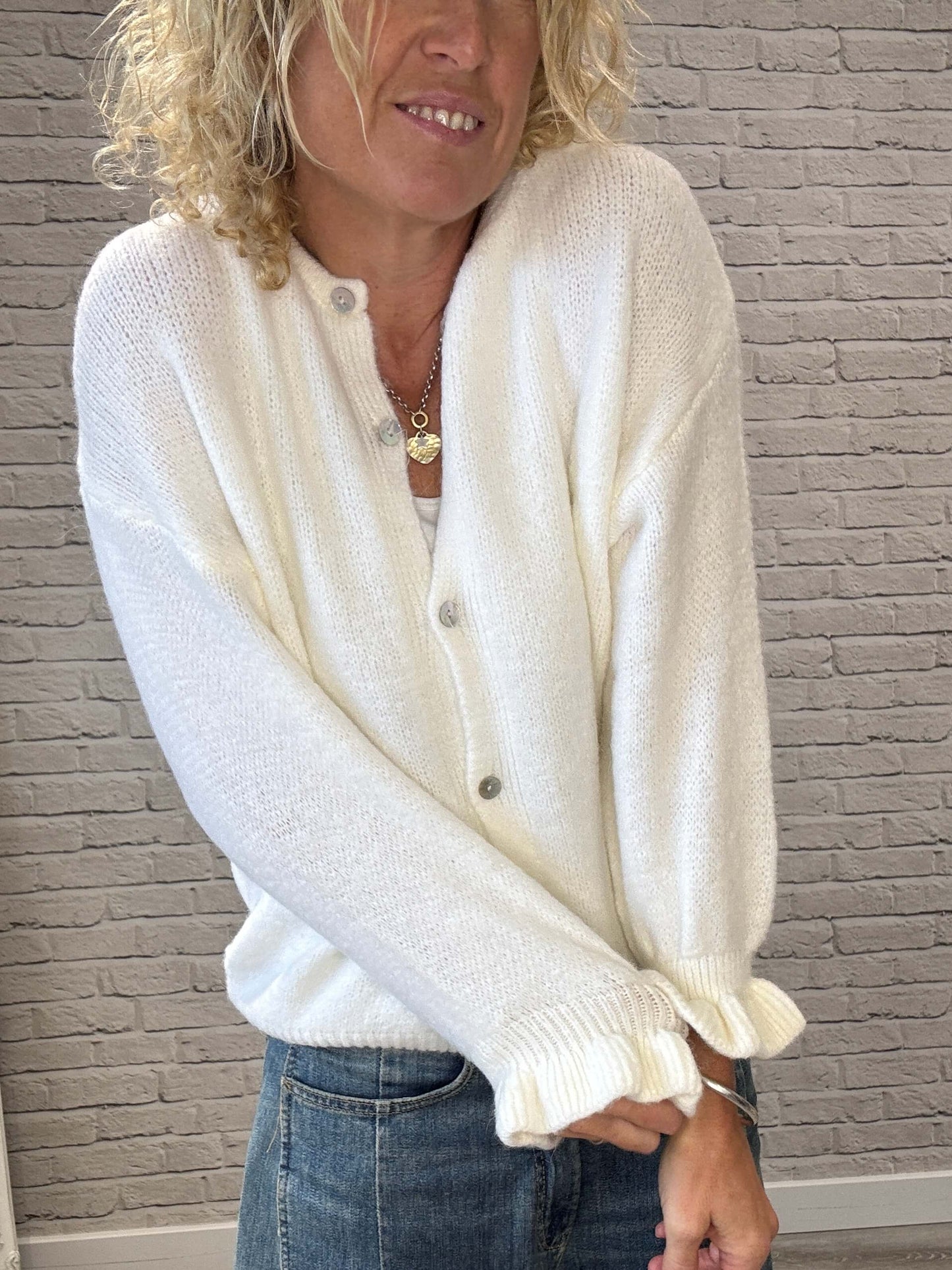 Melrose Cardigan | Winter White (NEW)