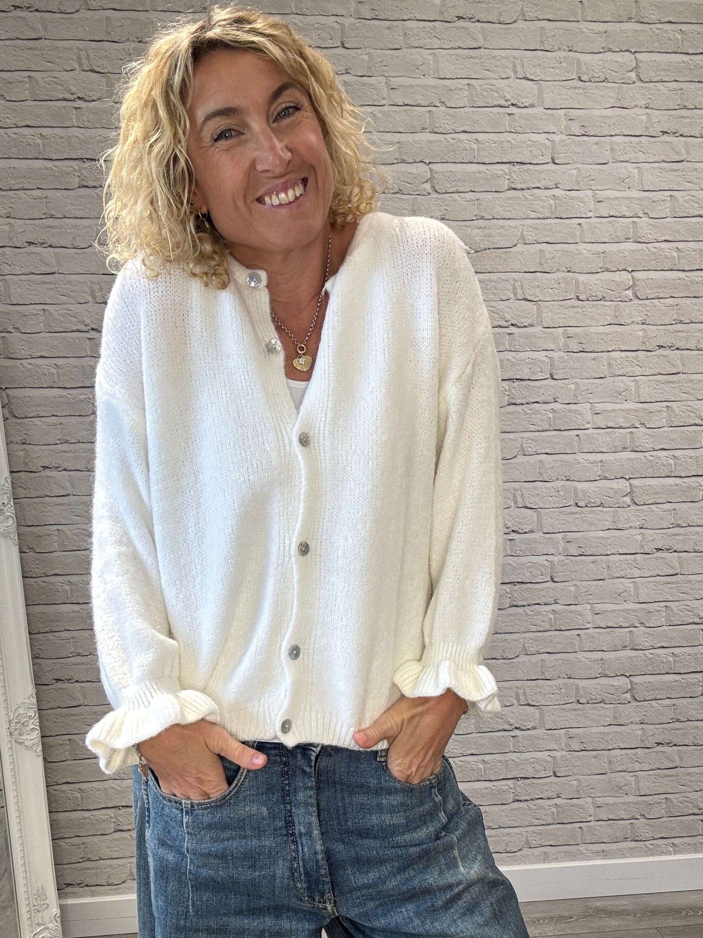 Melrose Cardigan | Winter White (NEW)
