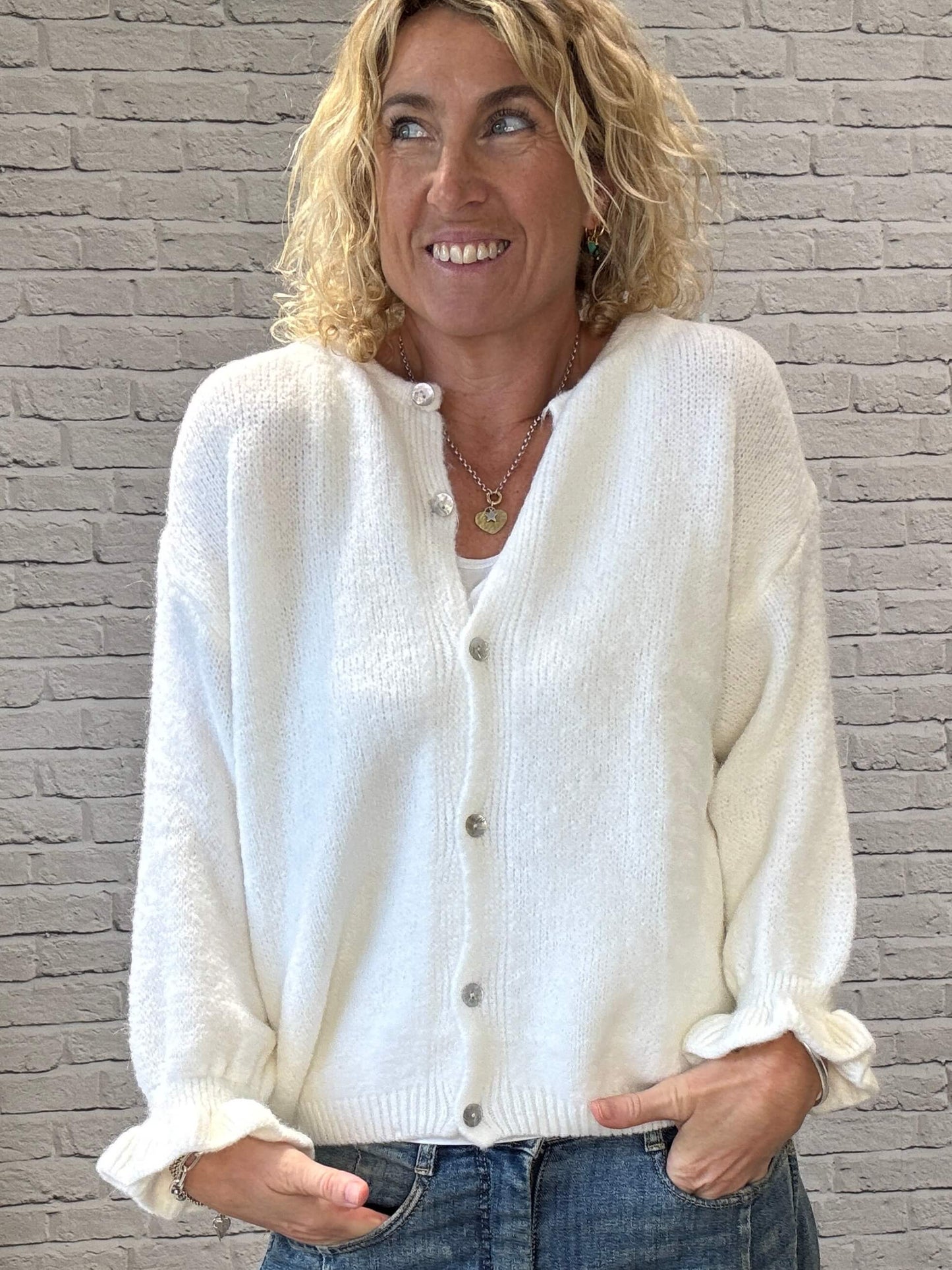 Melrose Cardigan | Winter White (NEW)