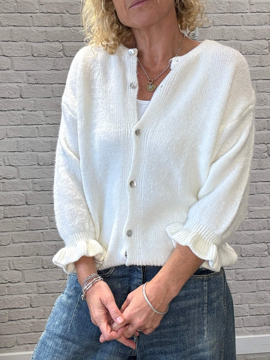 Melrose Cardigan | Winter White (NEW)