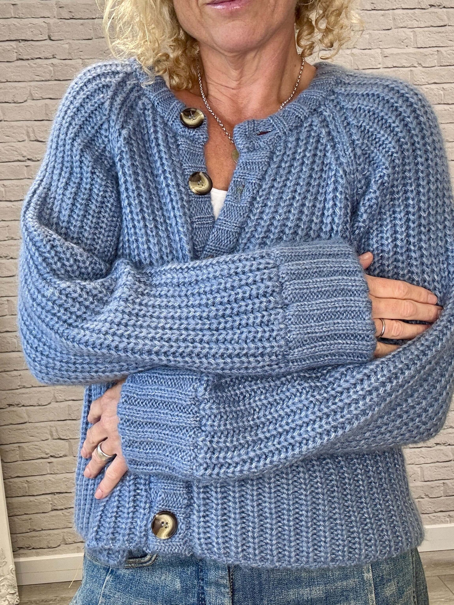 Suki Cardigan | Denim