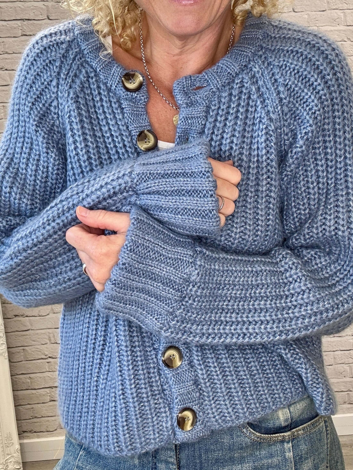 Suki Cardigan | Denim
