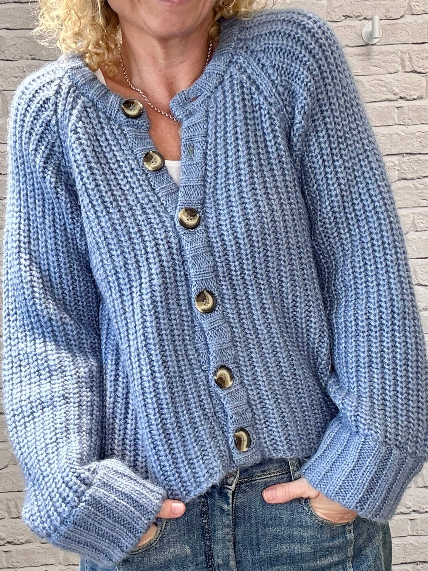 Suki Cardigan | Denim