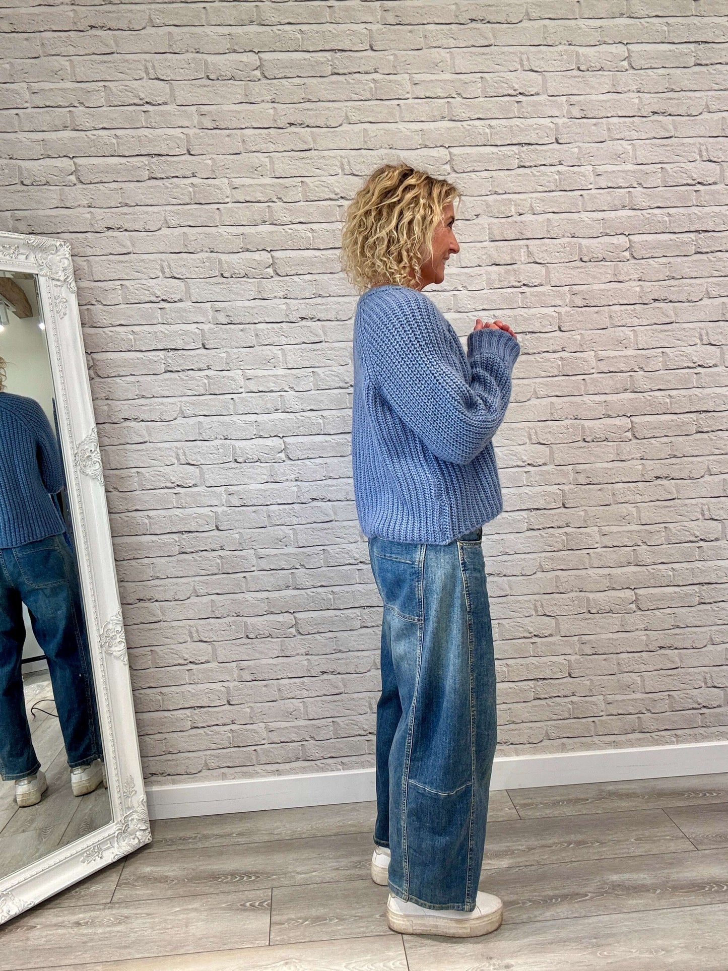 Suki Cardigan | Denim