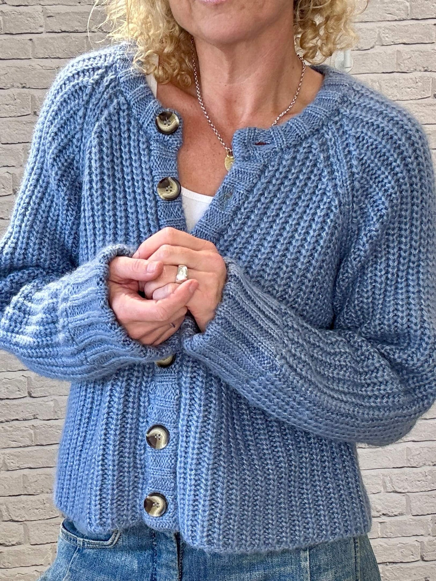 Suki Cardigan | Denim