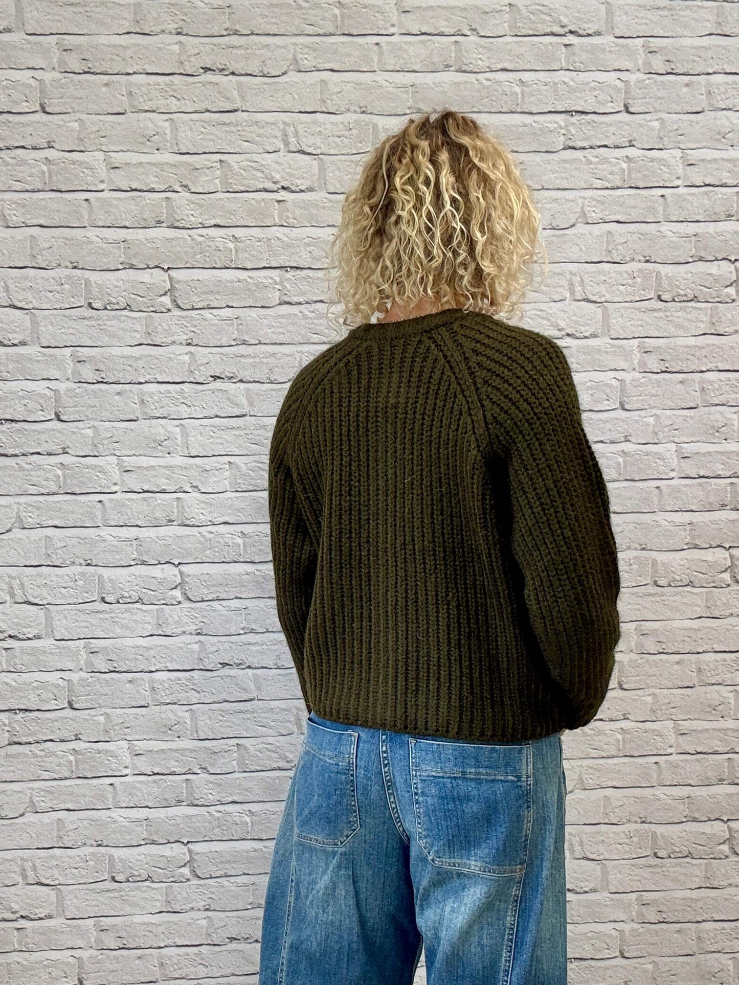Suki Cardigan | Deep Olive
