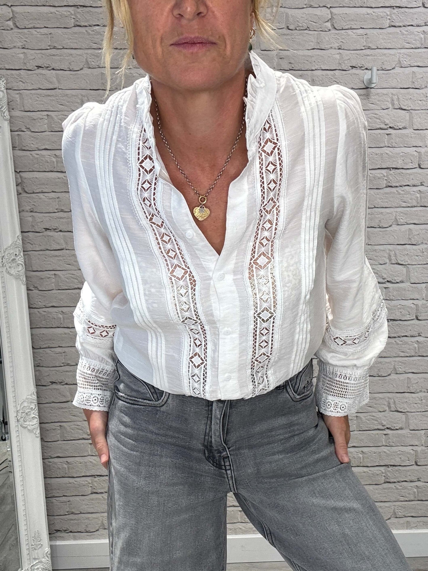 Bunny Blouse | White