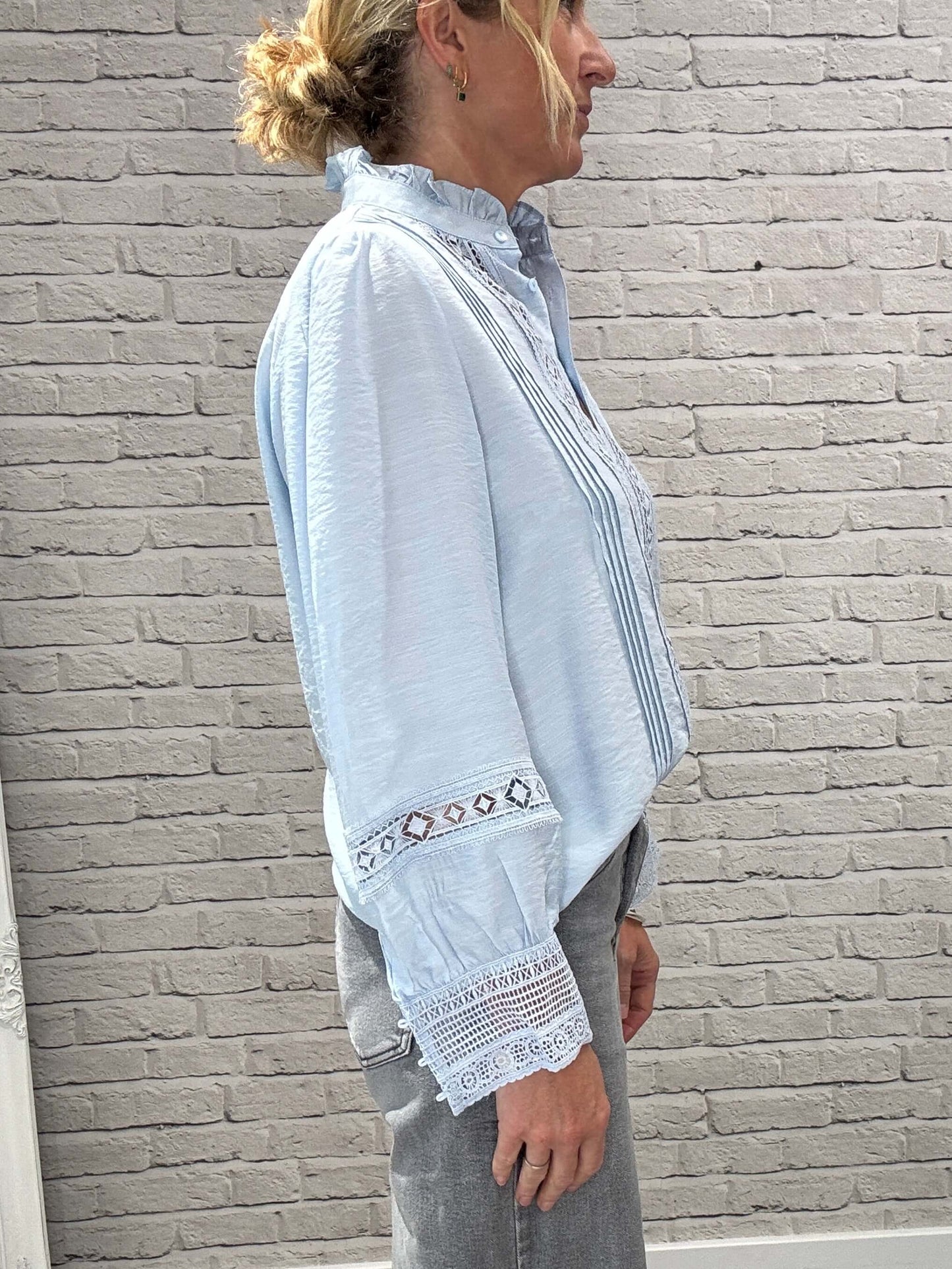 Bunny Blouse | Sky Blue