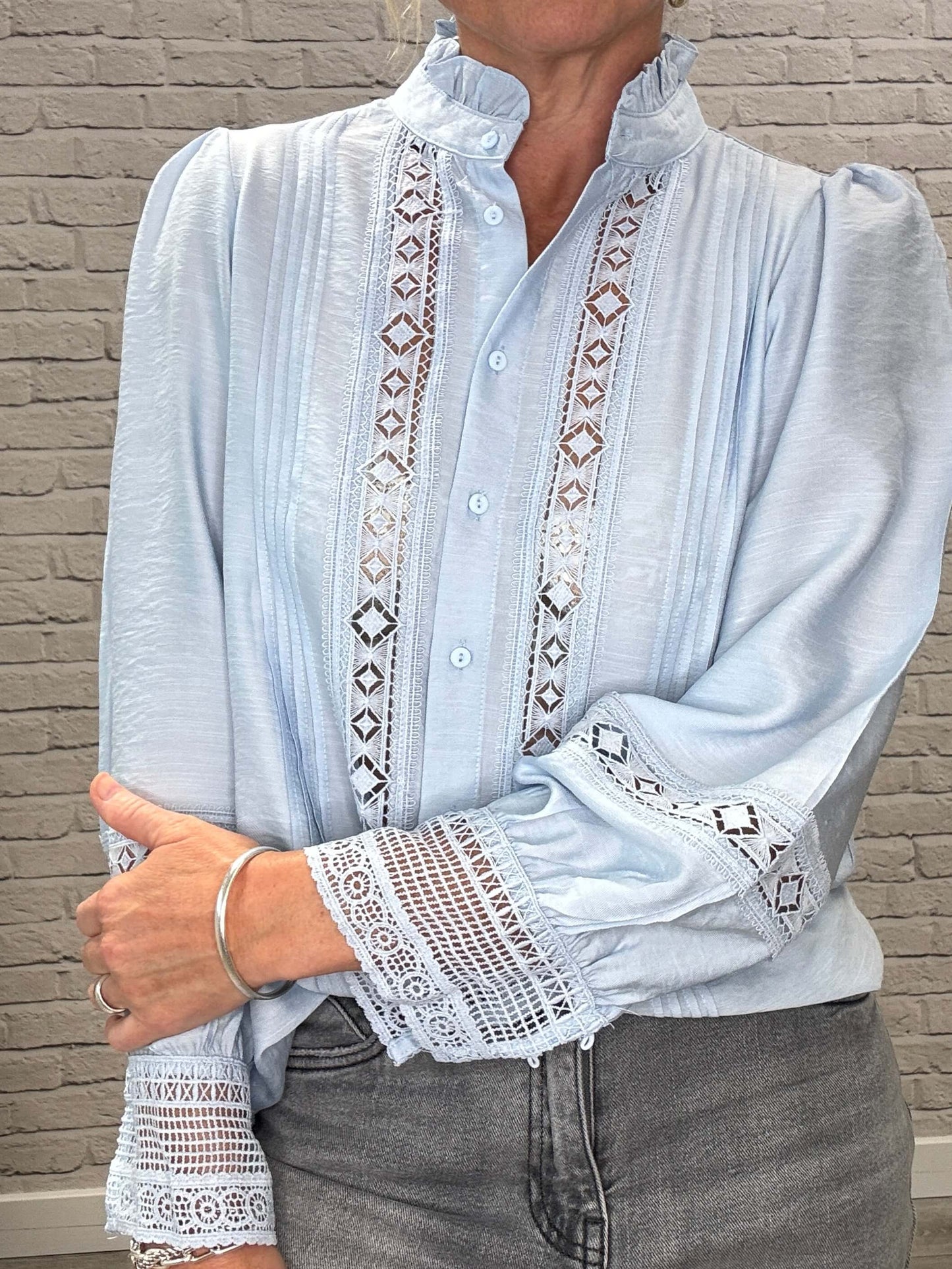 Bunny Blouse | Sky Blue