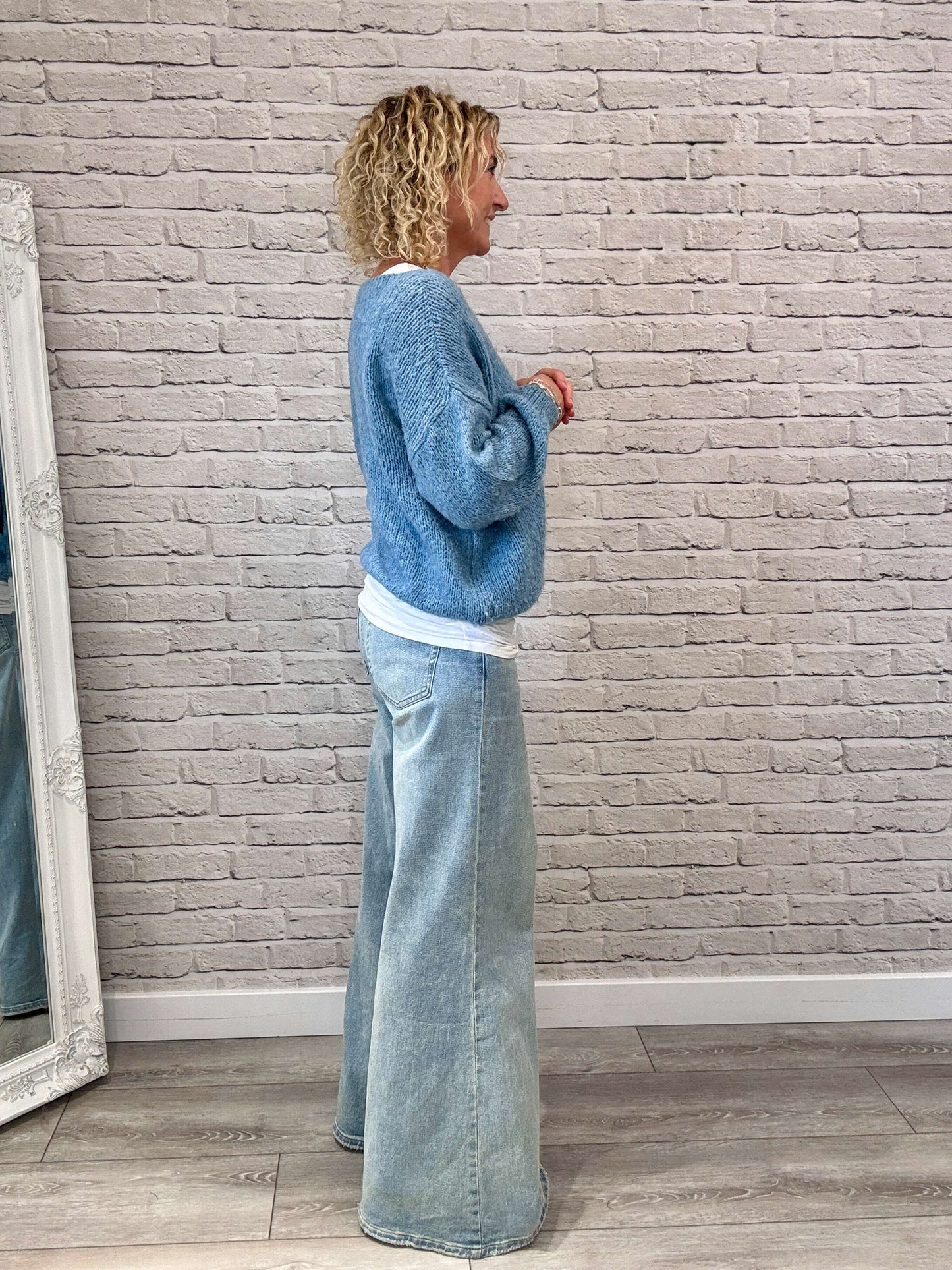 Folie Sweater | Duck Egg