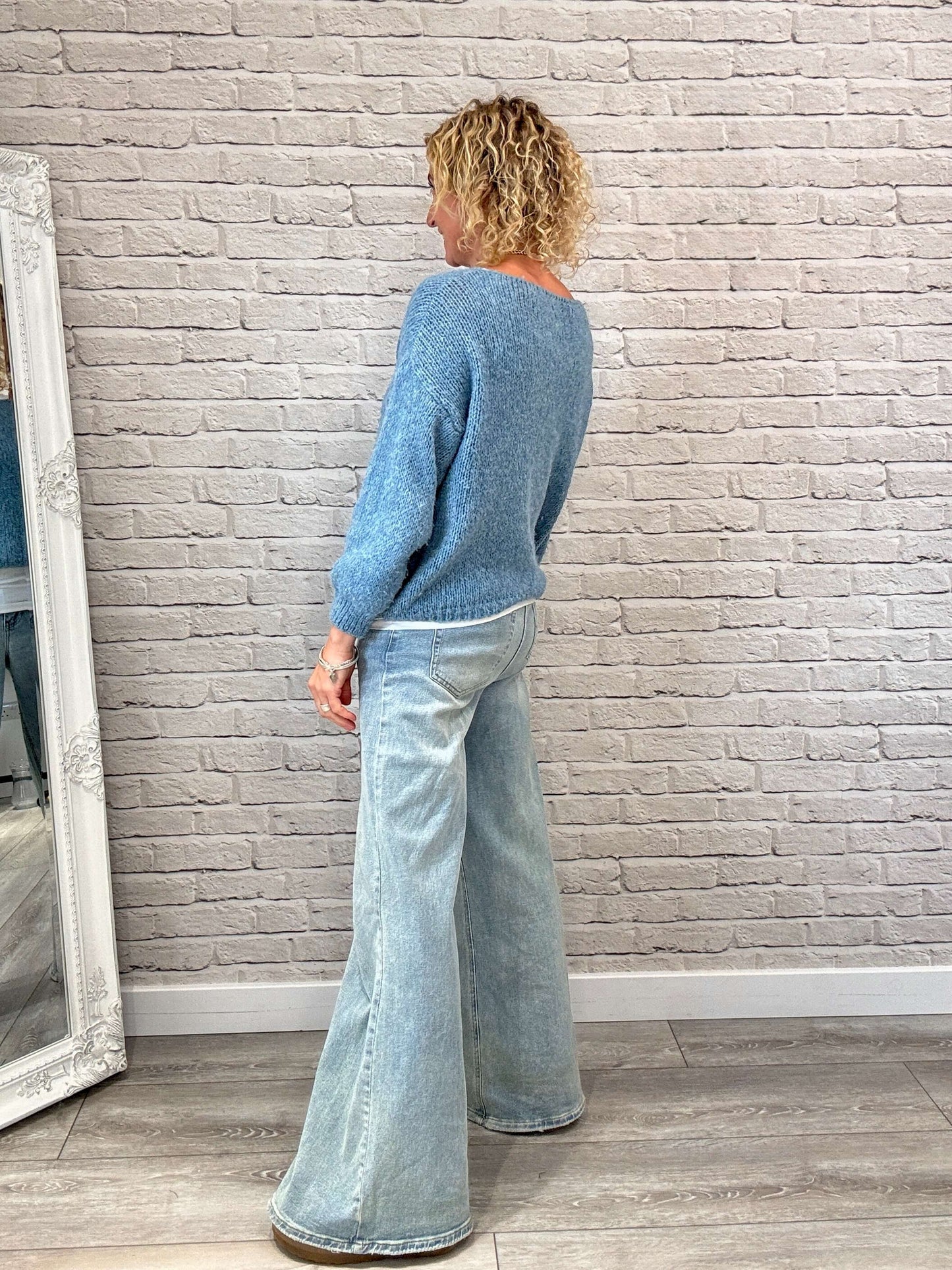 Folie Sweater | Duck Egg