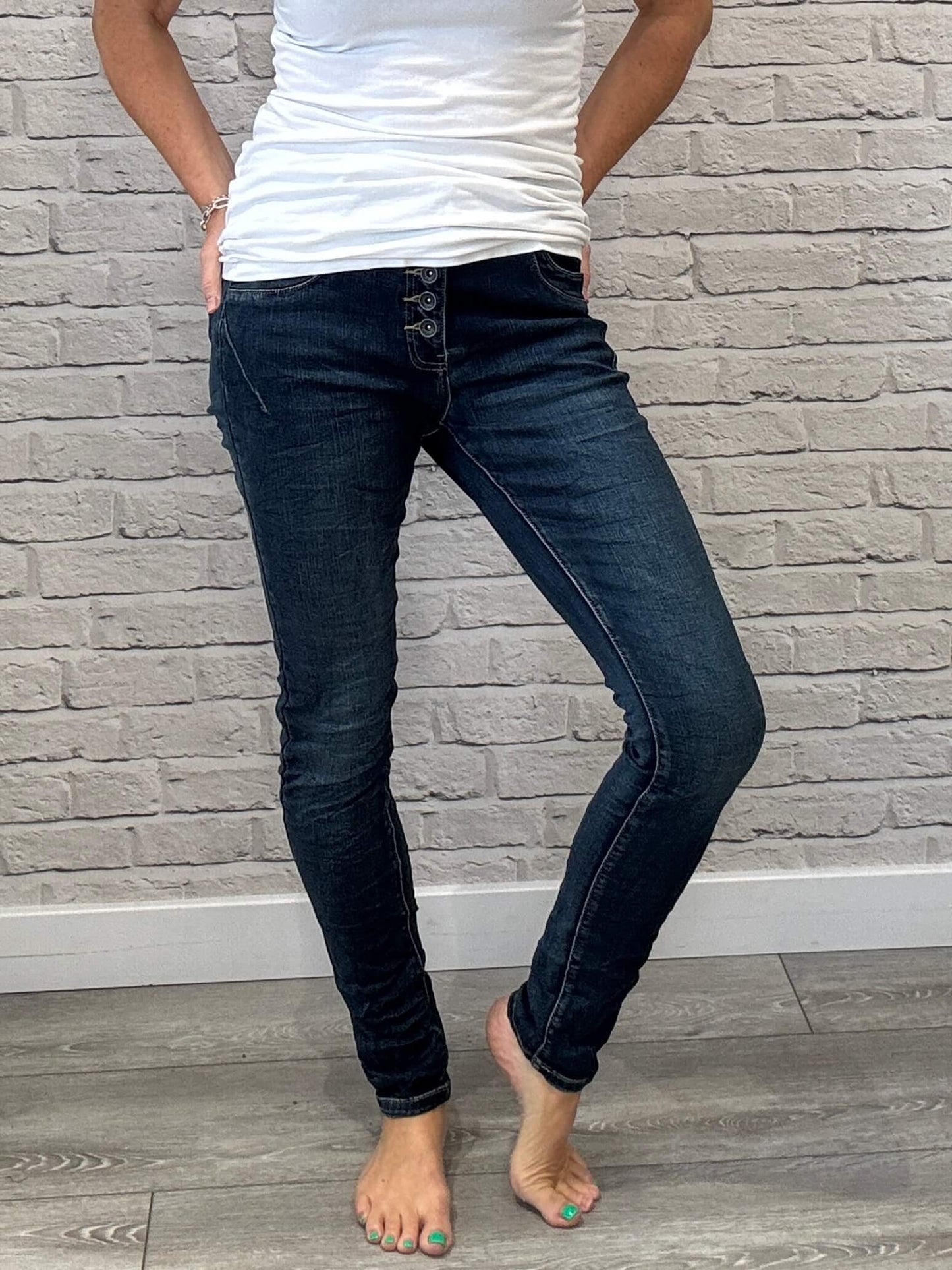 Pimlico High Waist Skinny Jeans | Vintage Wash