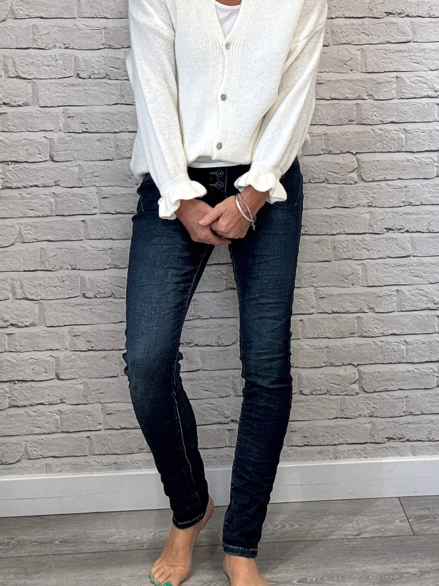 Pimlico High Waist Skinny Jeans | Vintage Wash