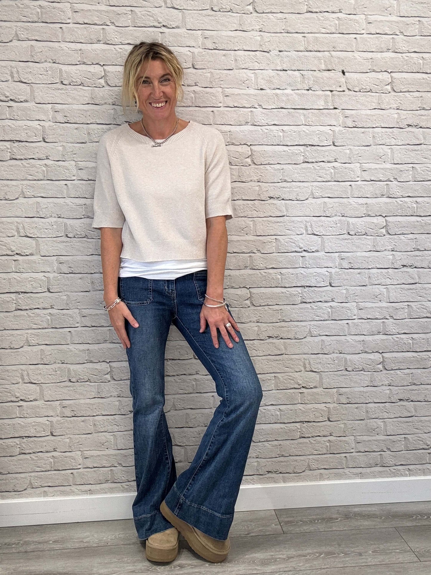 Charlotte Knit | Cream