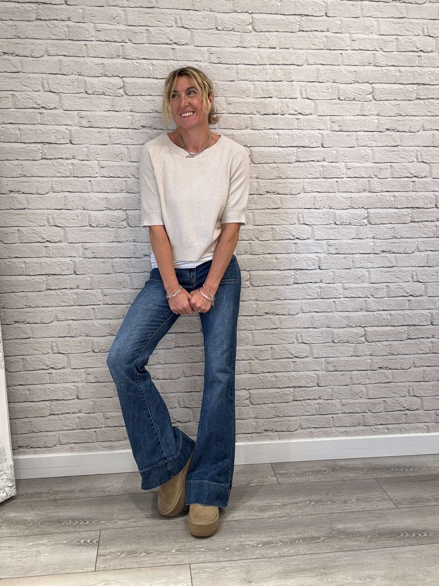 Charlotte Knit | Cream