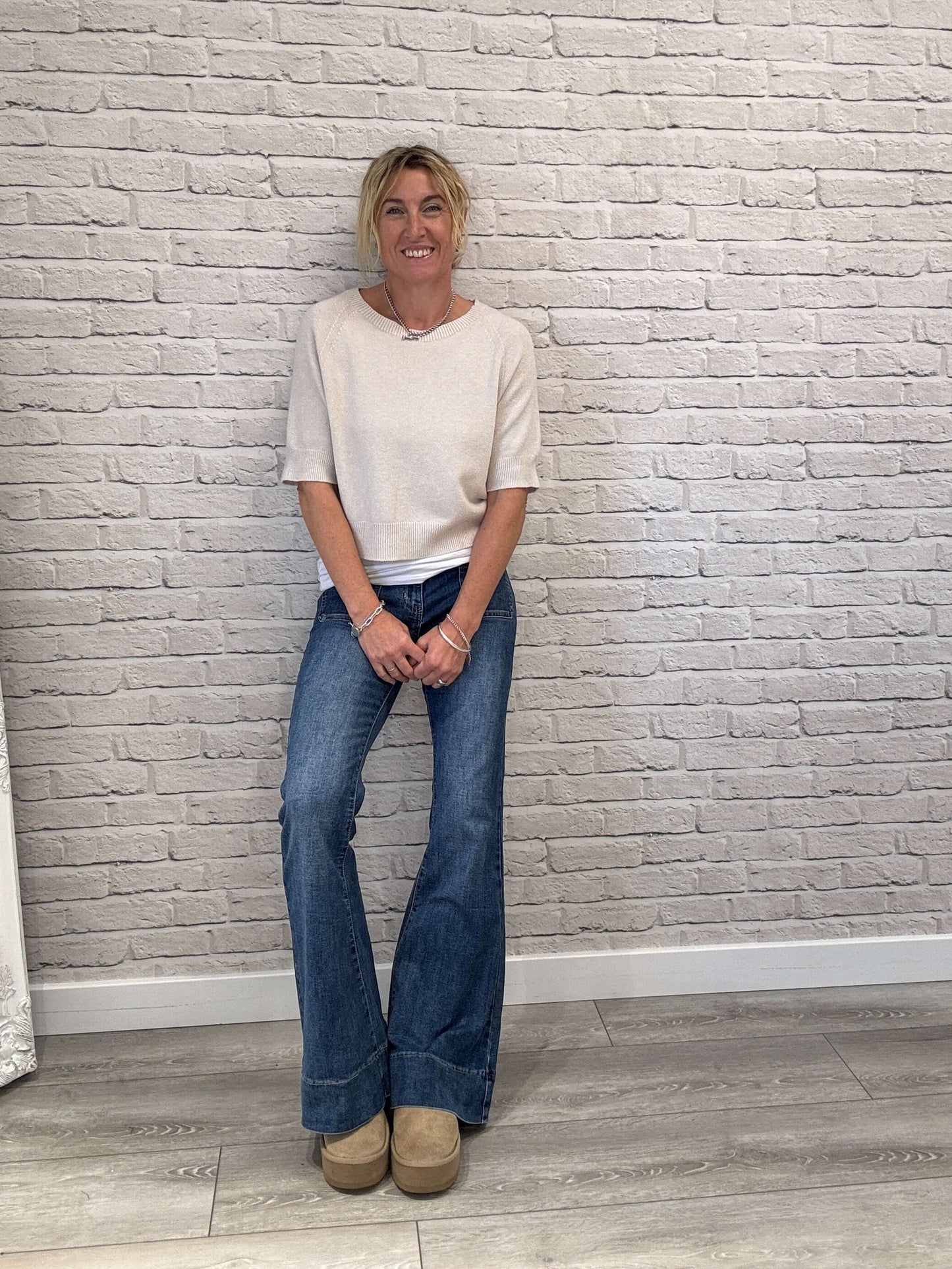 Charlotte Knit | Cream