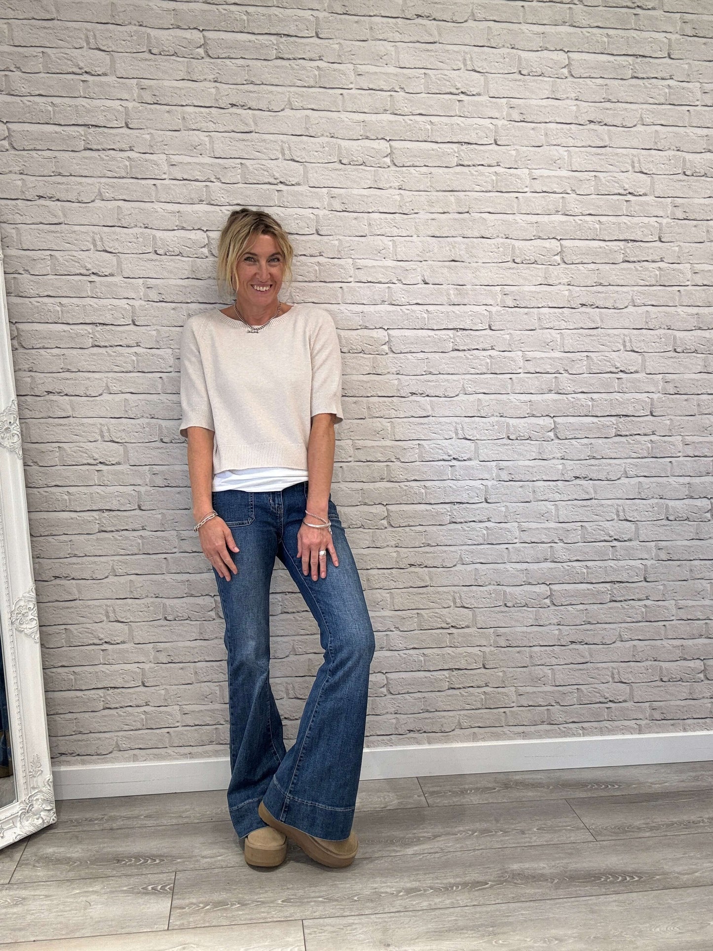 Charlotte Knit | Cream