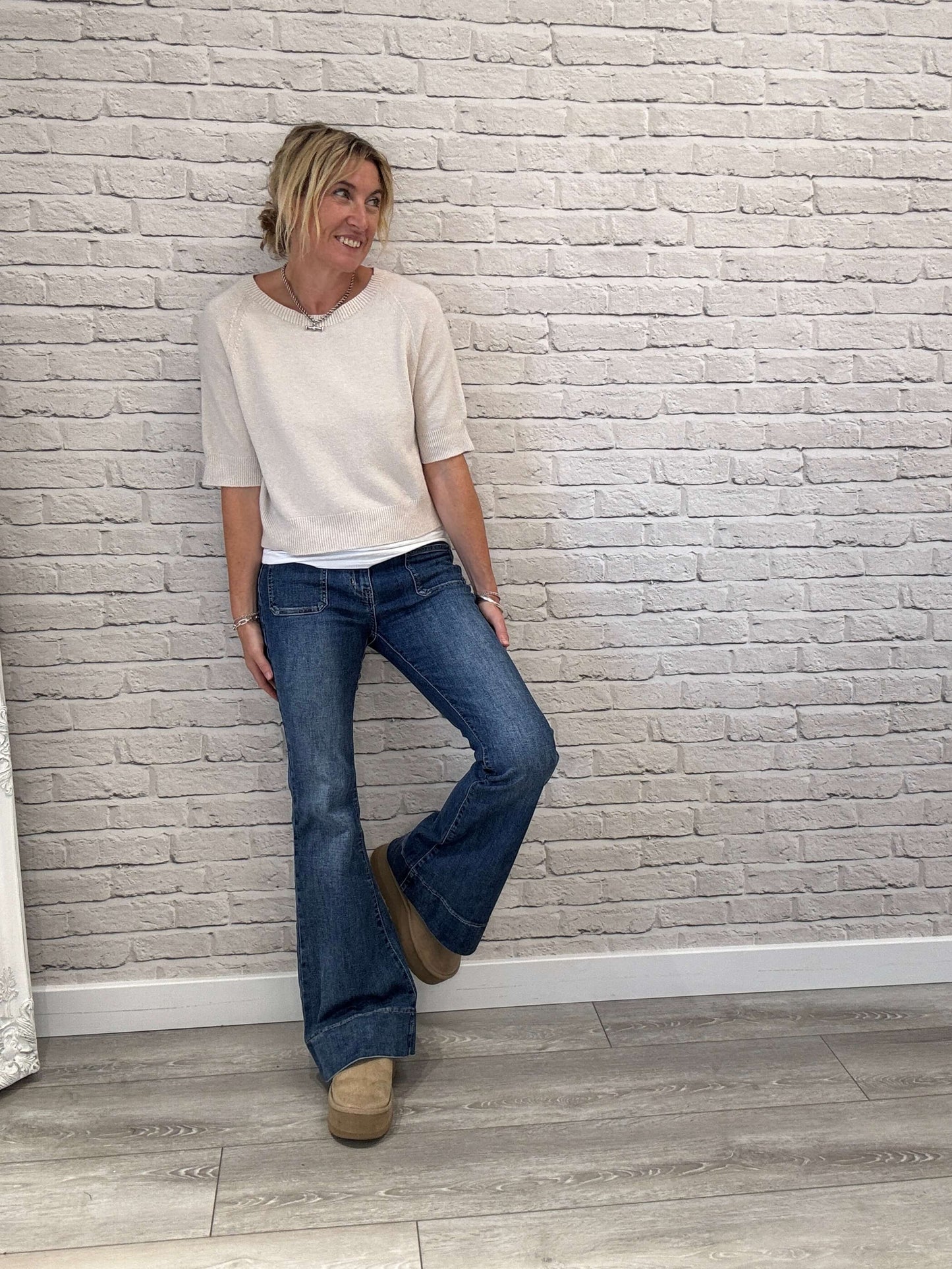 Charlotte Knit | Cream