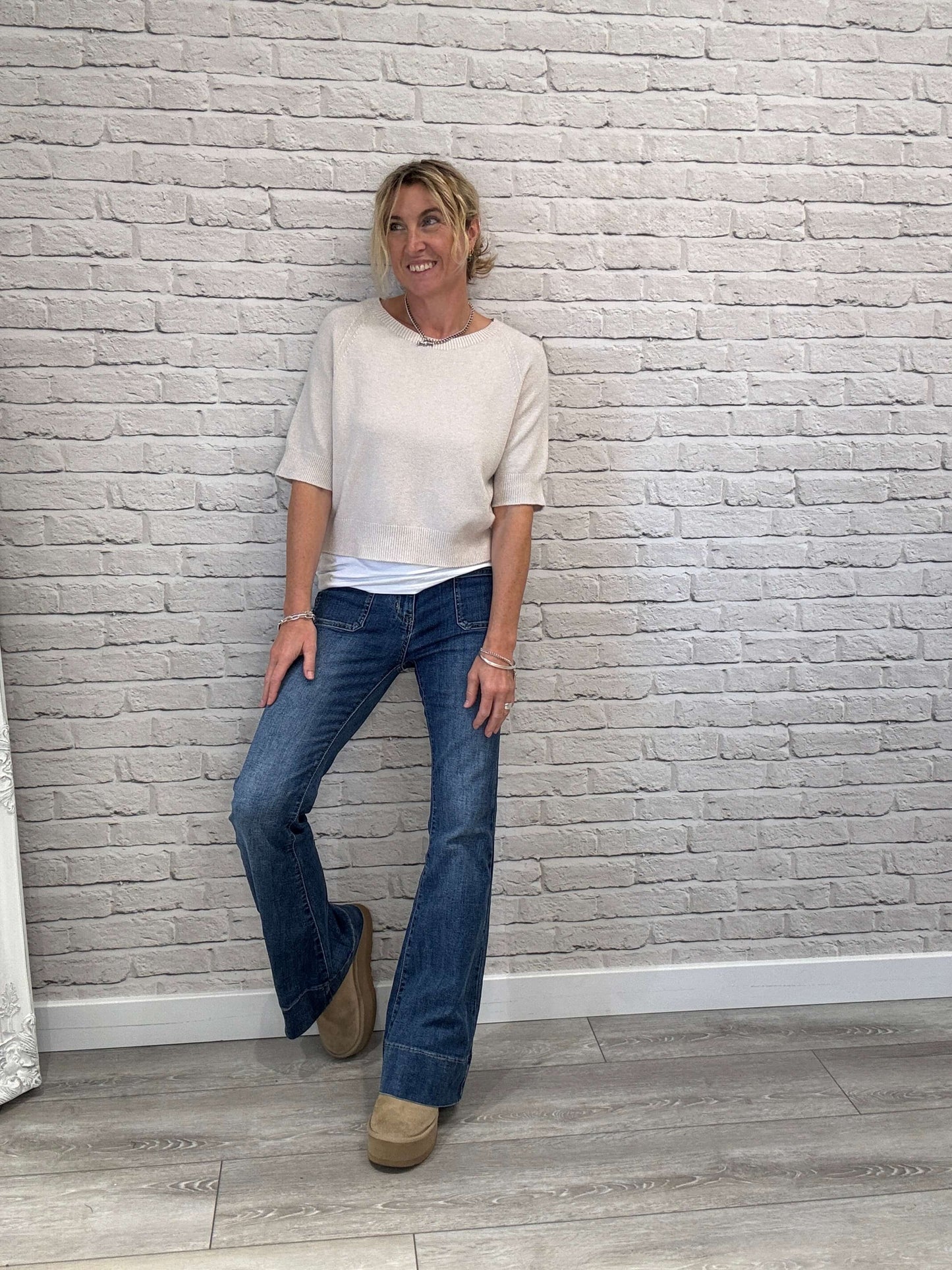 Charlotte Knit | Cream