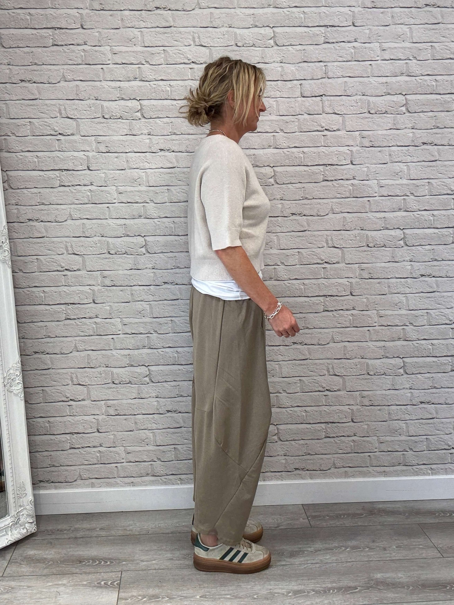 Barrel Joggers | Mocha (NEW)