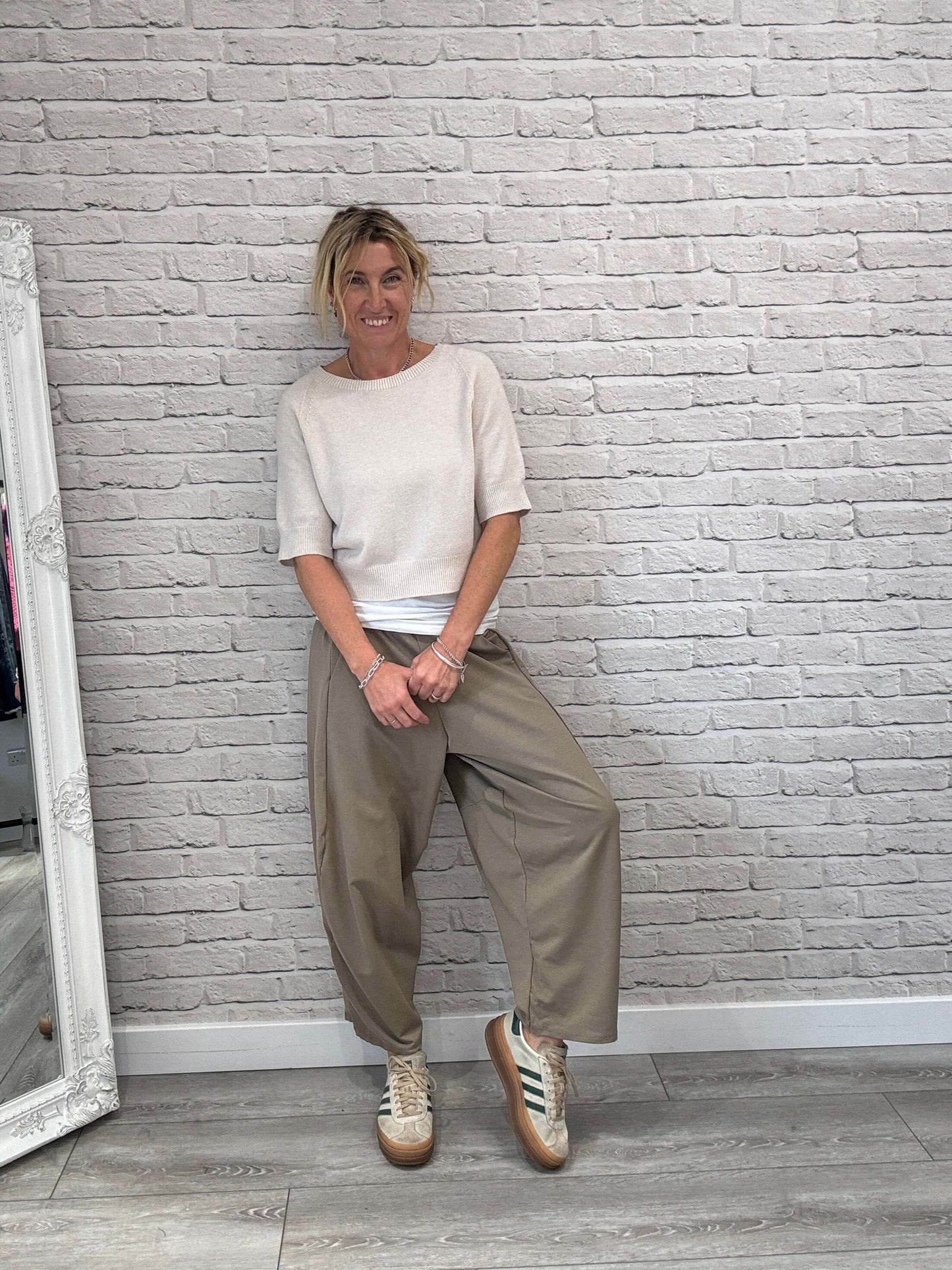 Barrel Joggers | Mocha (NEW)