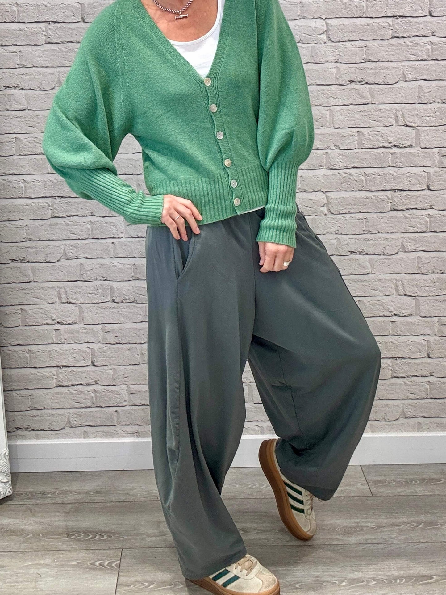 Barrel Joggers | Grey (NEW)