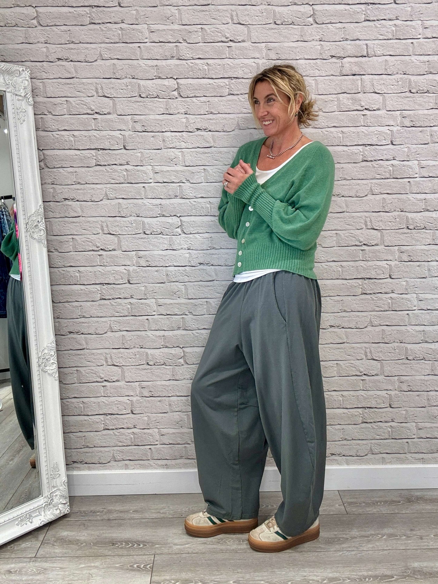 Barrel Joggers | Grey (NEW)
