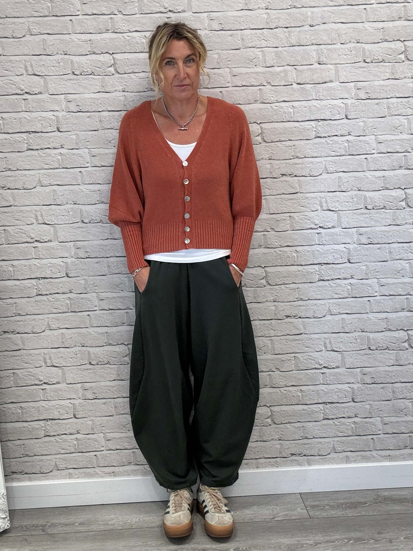 Barrel Joggers |Dark Green (NEW)