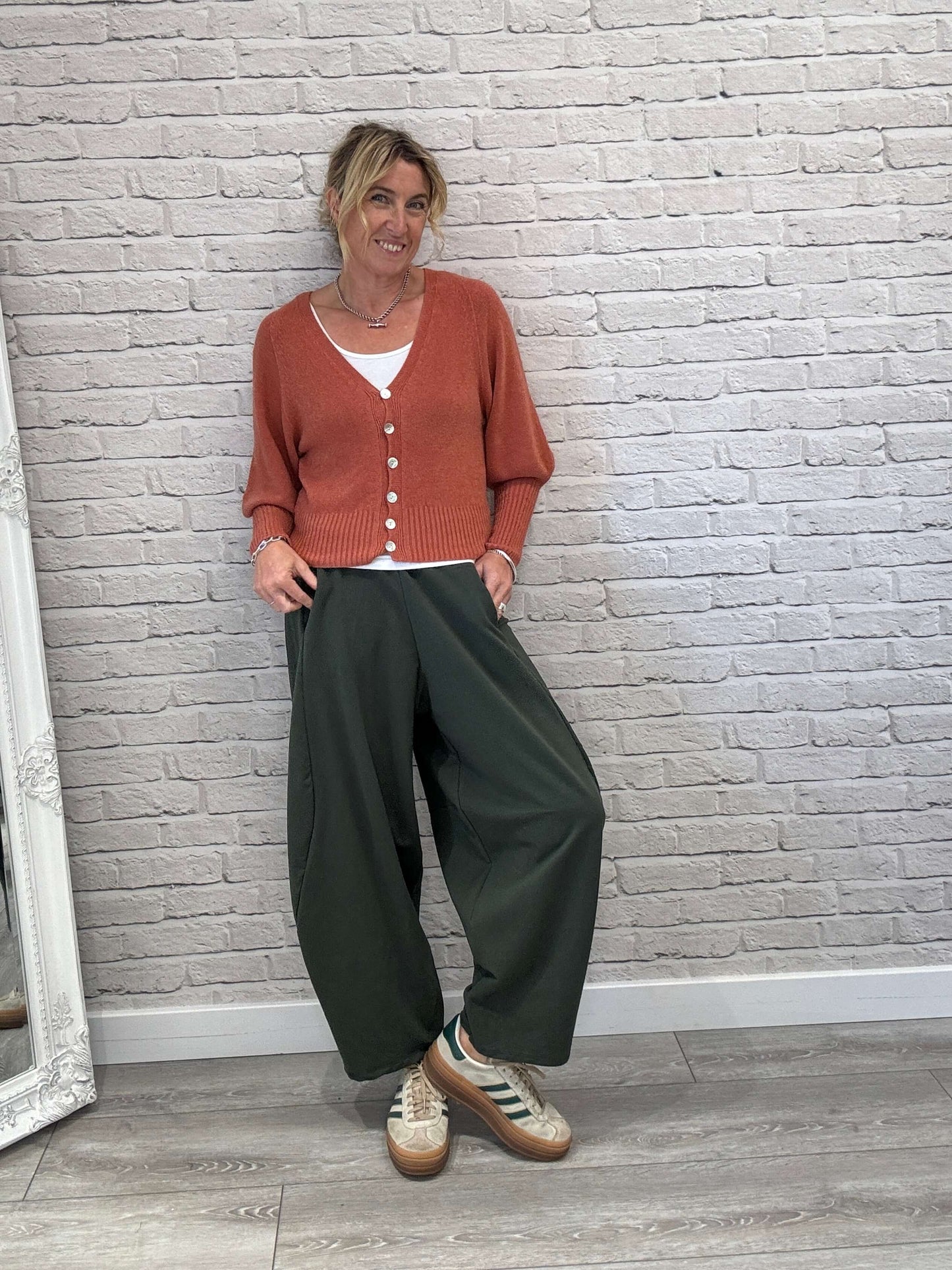 Barrel Joggers |Dark Green (NEW)