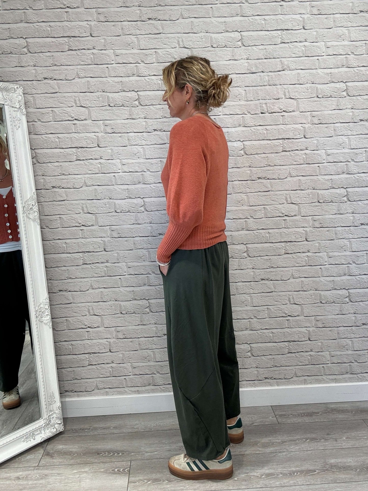 Barrel Joggers |Dark Green (NEW)
