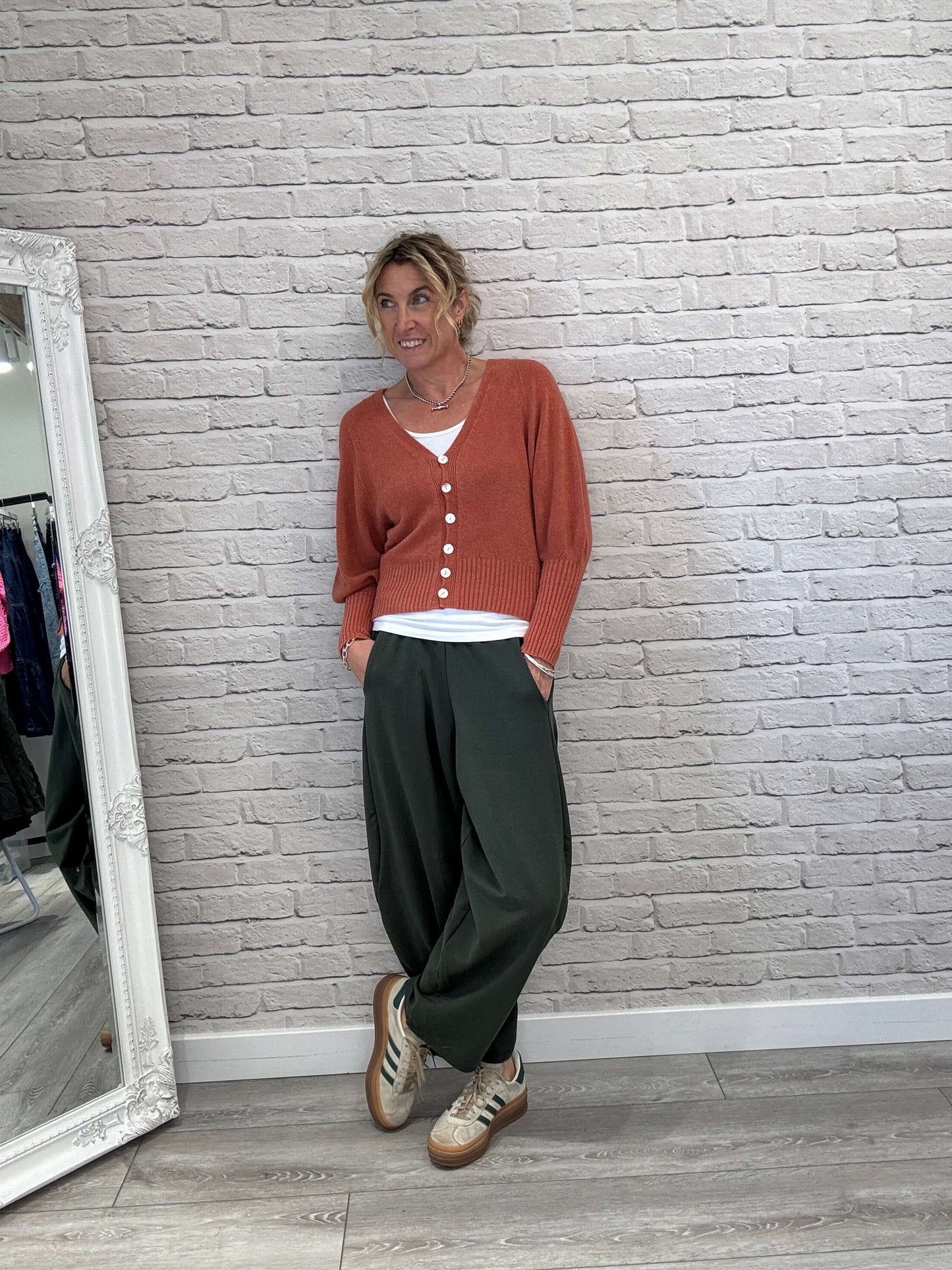Barrel Joggers |Dark Green (NEW)