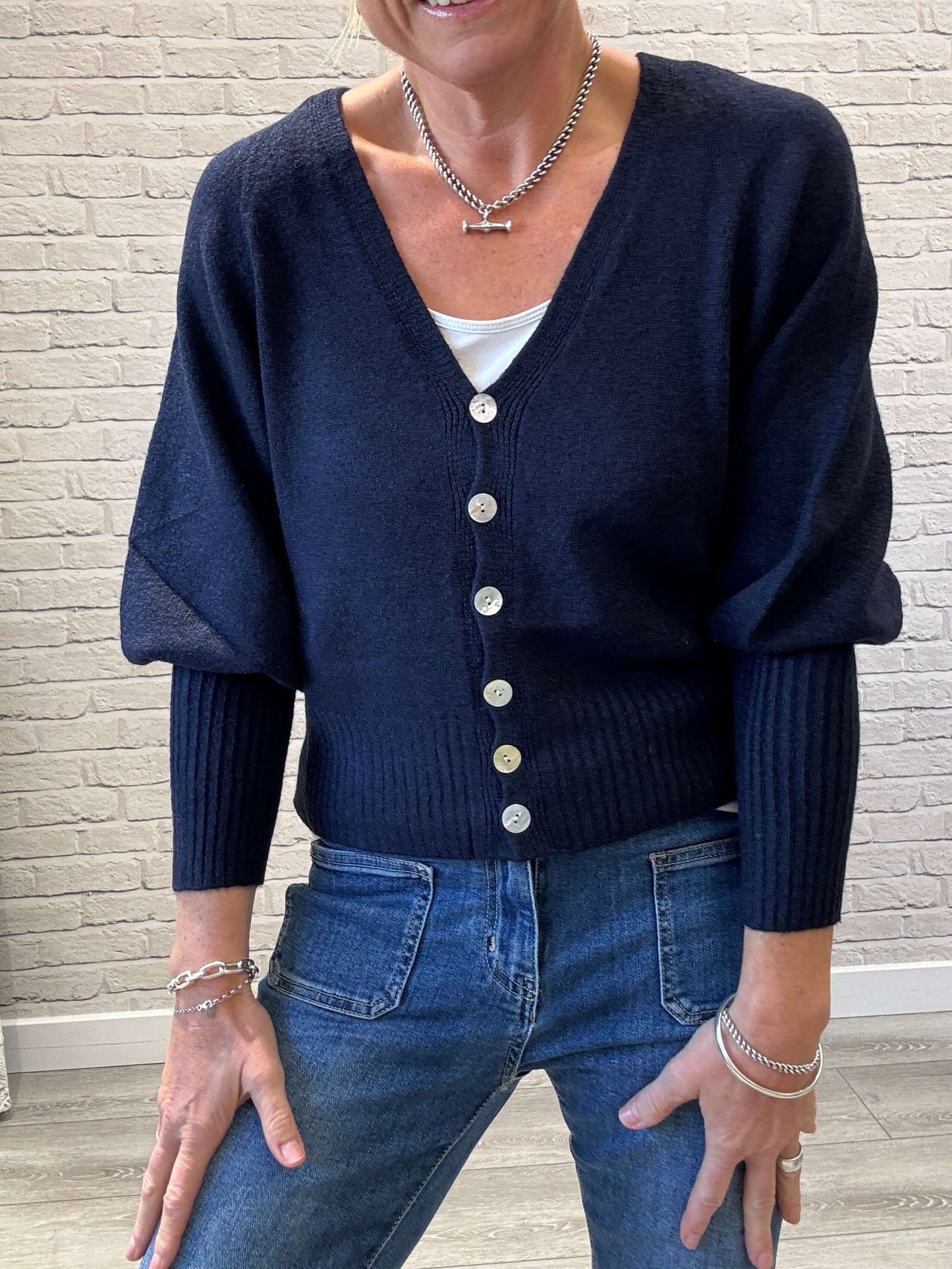 Willow Cardigan | Navy