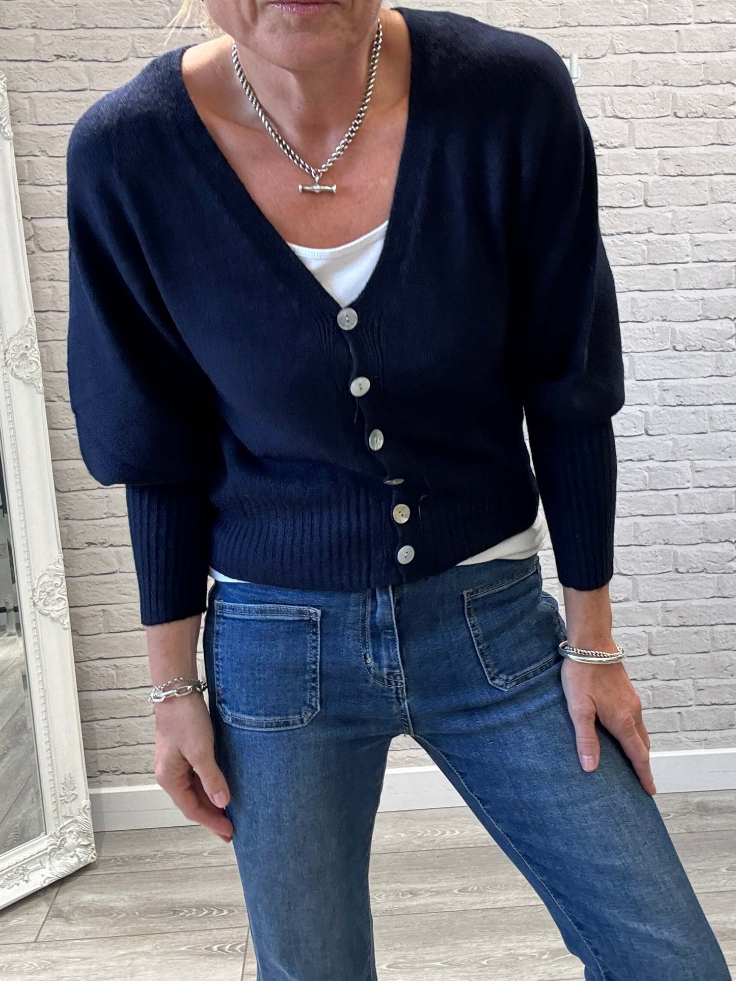 Willow Cardigan | Navy