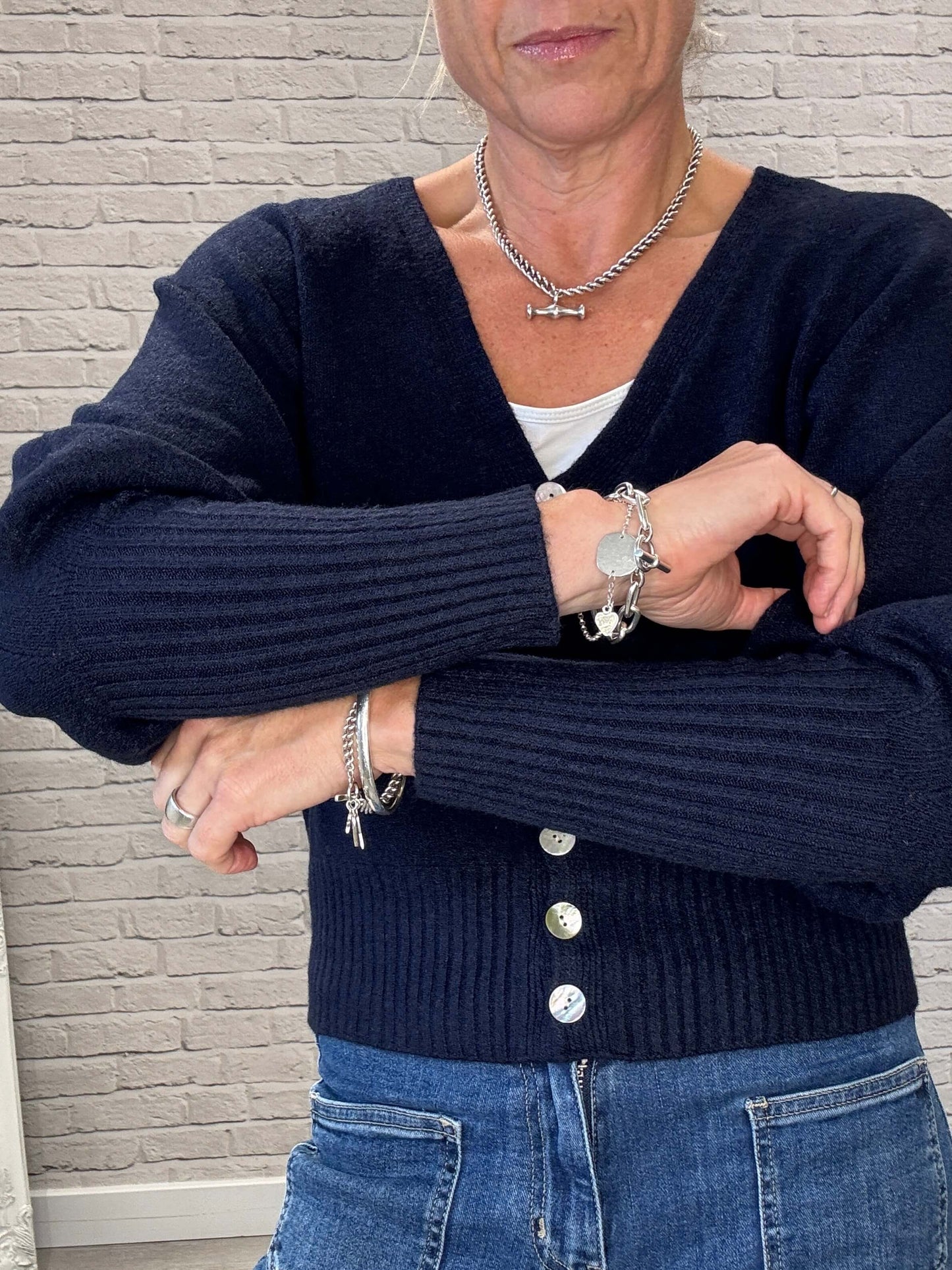 Willow Cardigan | Navy