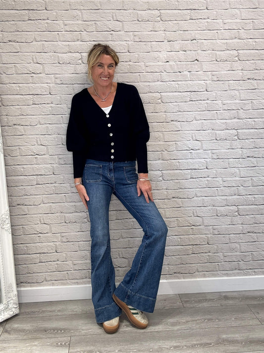 Willow Cardigan | Navy
